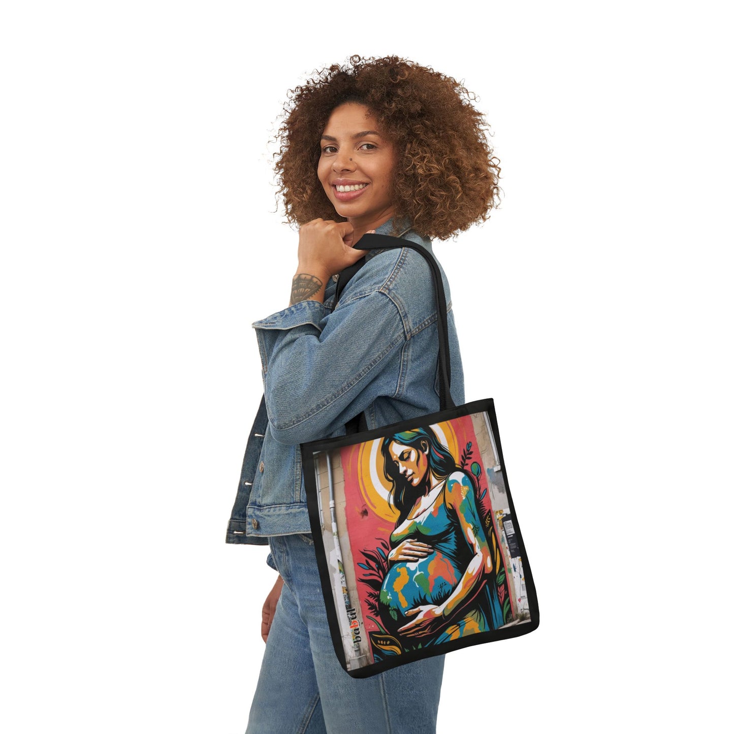 Artistic Surge - Eco-Friendly Canvas Tote Bag - MATERNITY