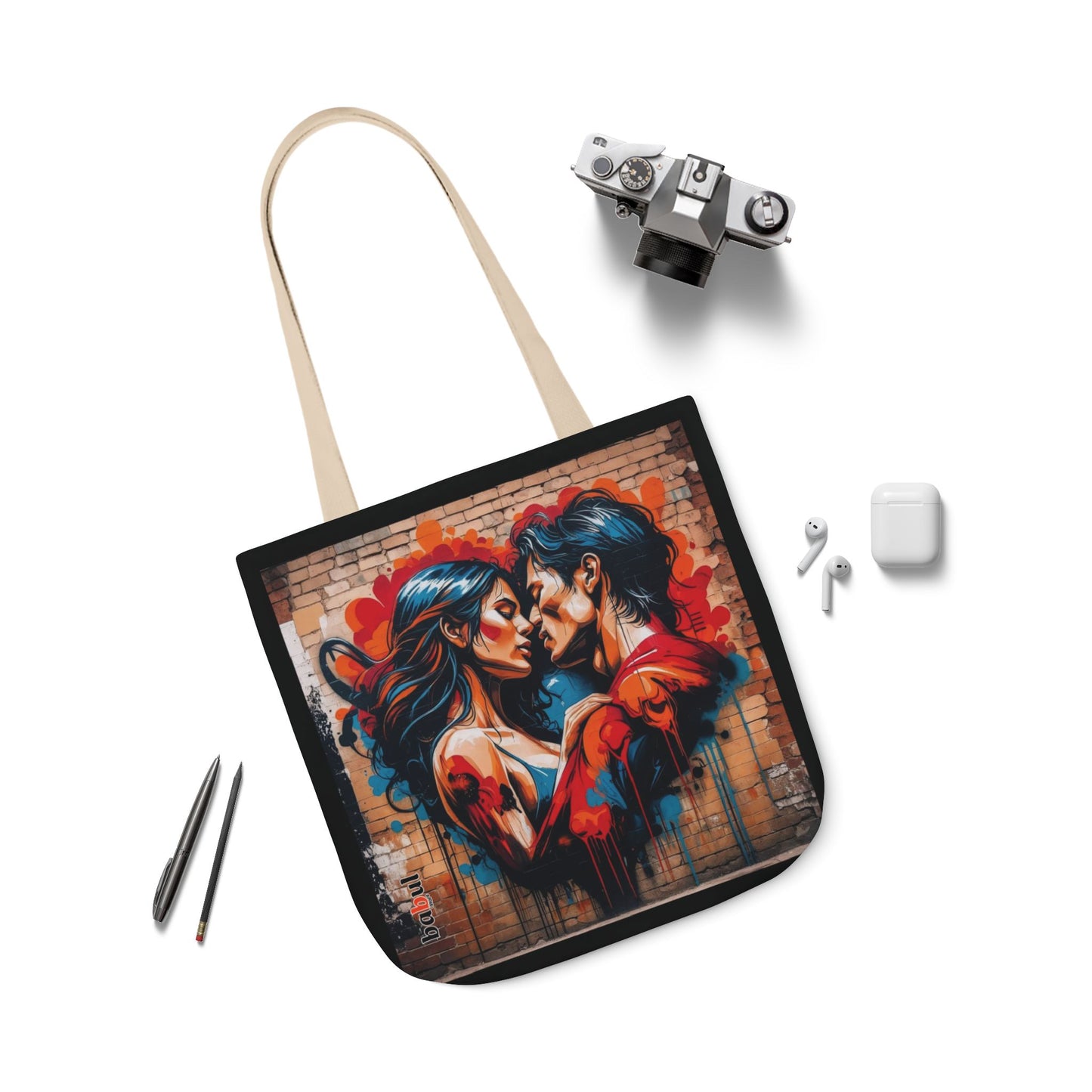 Artistic Surge - Eco-Friendly Canvas Tote Bag - LOVERS