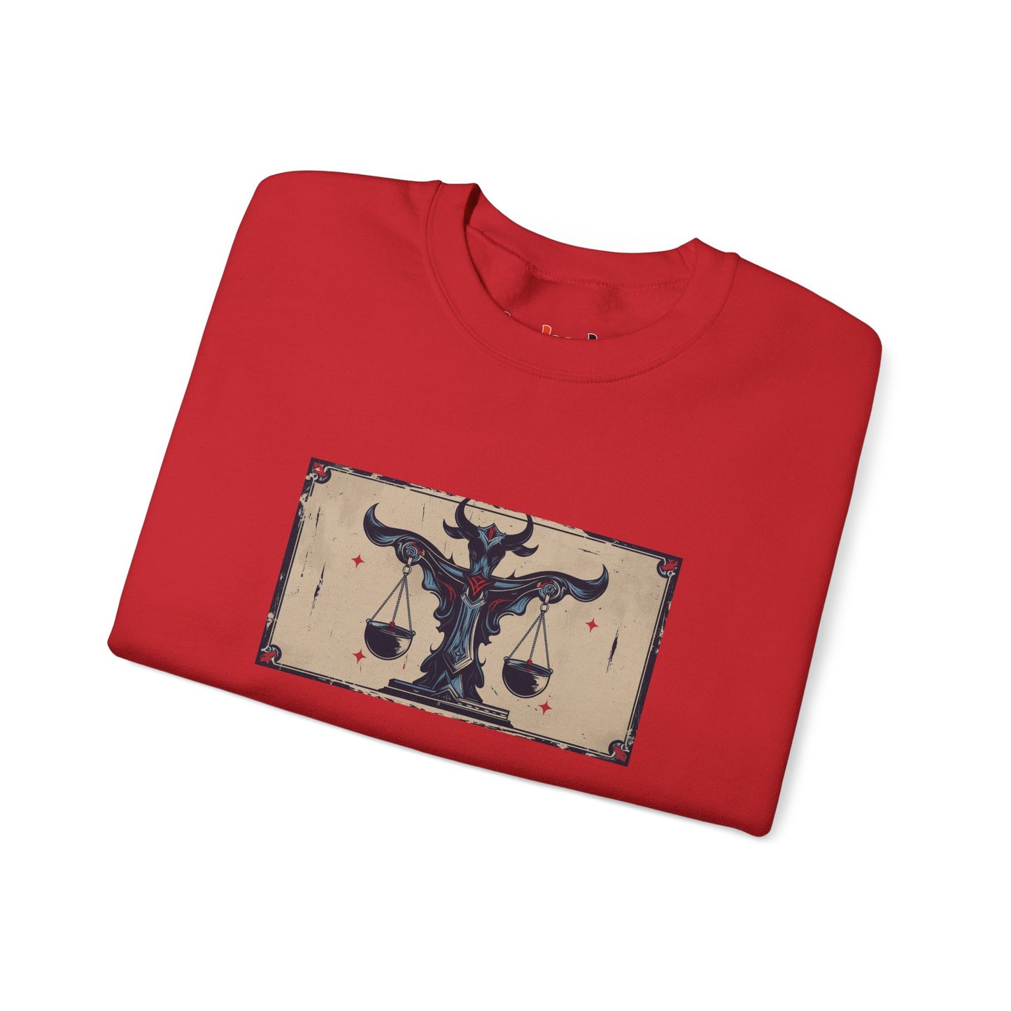 Libra - Gothic Zodiac Blue Sweatshirt