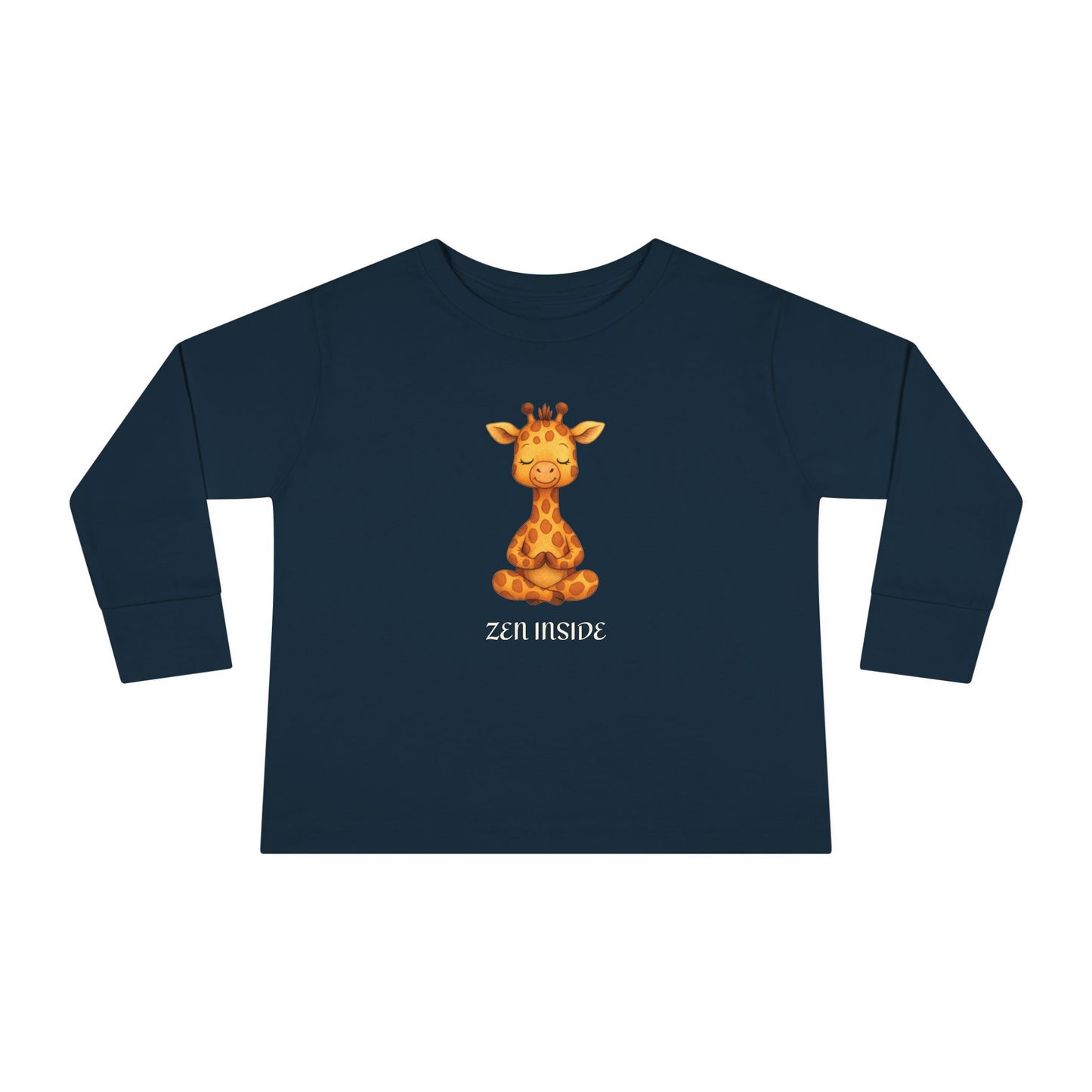 Zen Inside Long Sleeve Tee - GIRAFFE