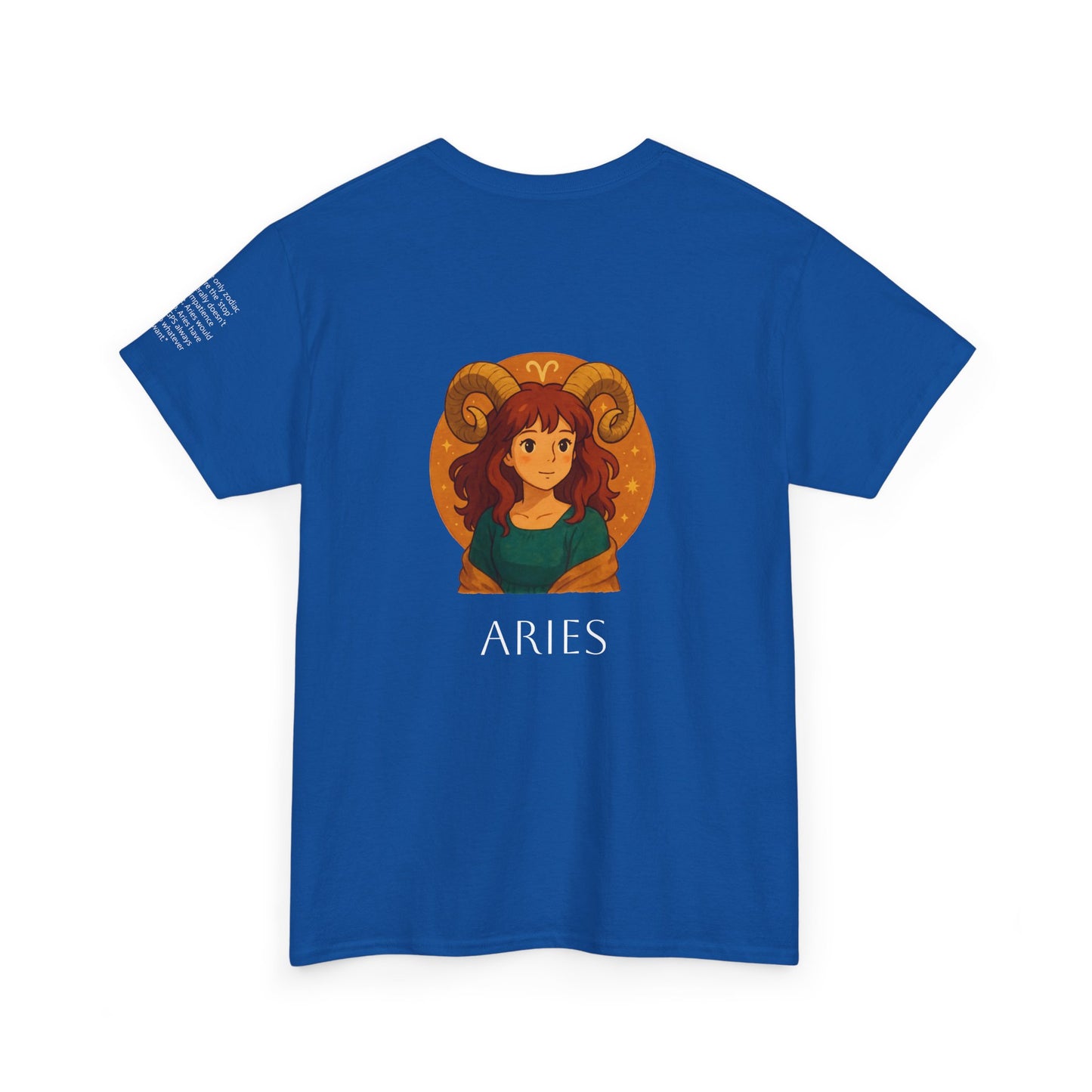 Aries - Dreamy Zodiac T-Shirts – The Magic of the Stars in Ghibli Style