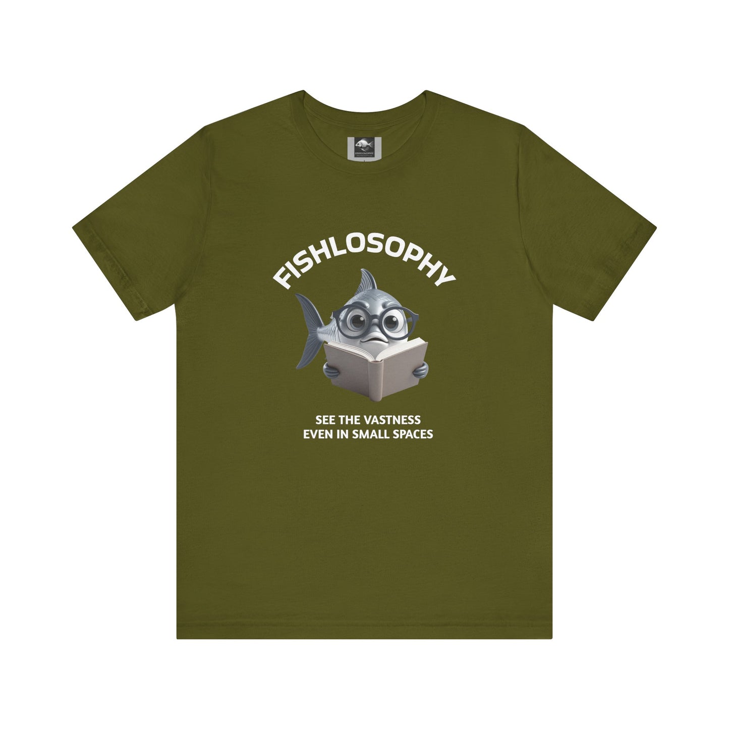Fishlosophy Unisex Jersey Short Sleeve Tee – See the vastness even in small spaces