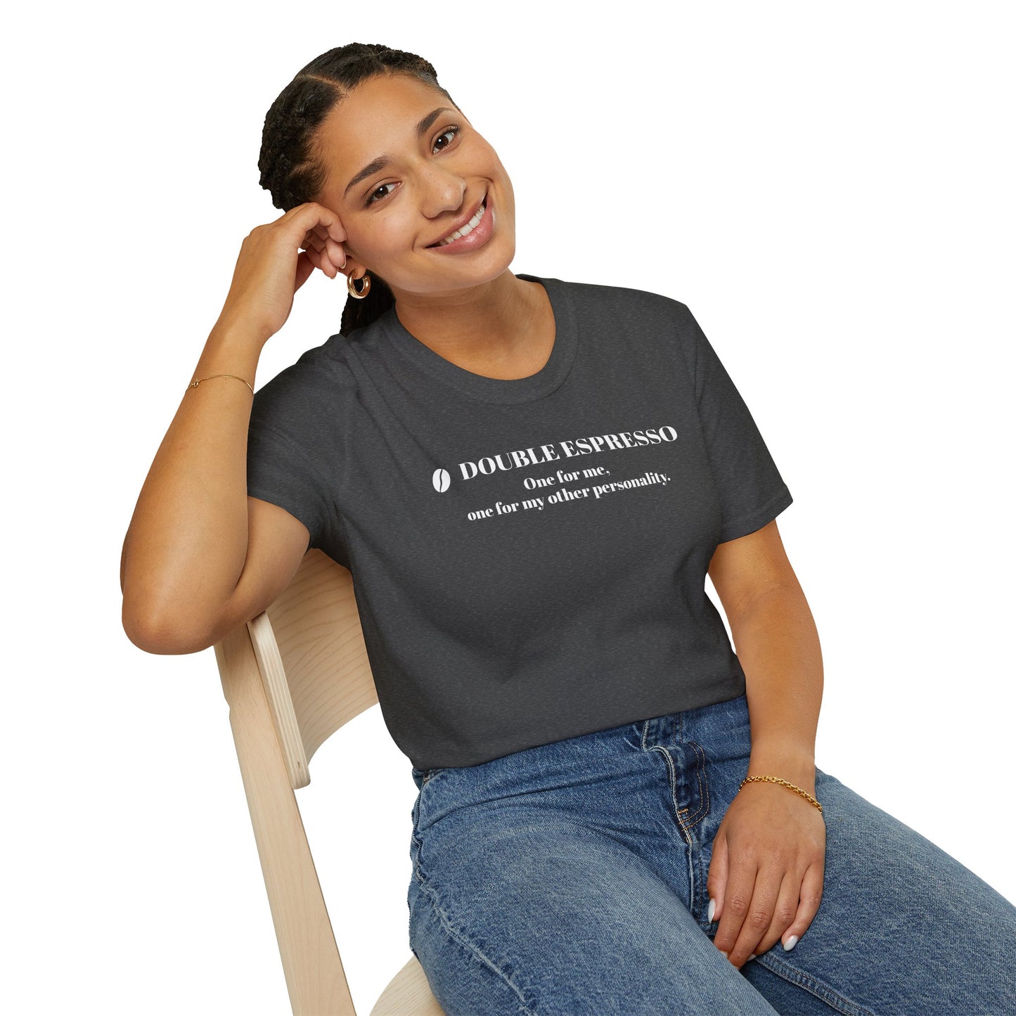 CoffeeTherapy T-Shirt – Irony Is the Best Cure (Right After Coffee)
