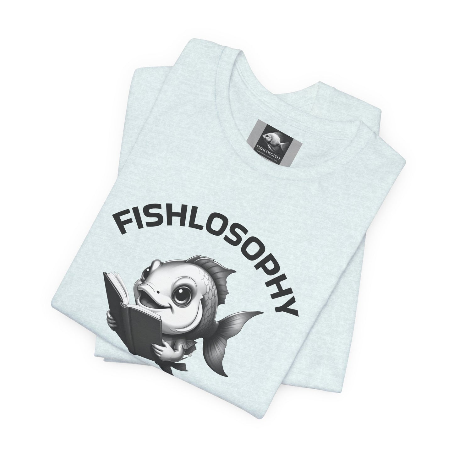Fishlosophy Unisex Jersey Short Sleeve Tee – The Ocean' depth is not for the faint of heart
