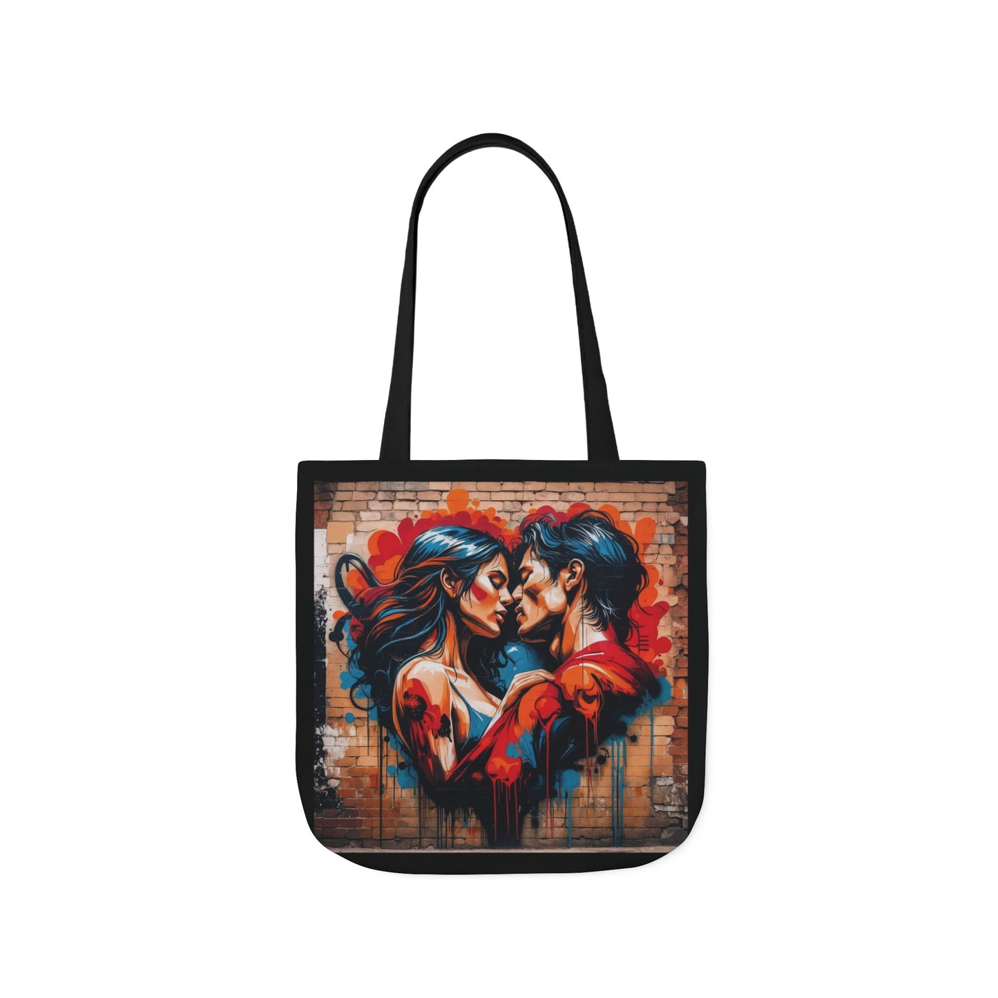 Artistic Surge - Eco-Friendly Canvas Tote Bag - LOVERS