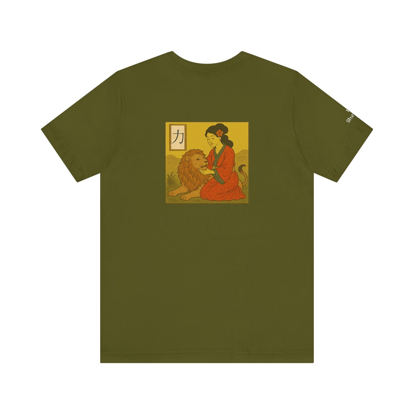 Strength - Tarot in Ukiyo-e Style