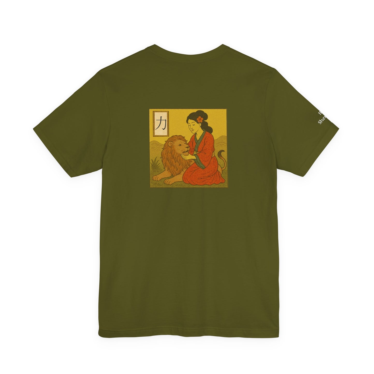 Strength - Tarot in Ukiyo-e Style