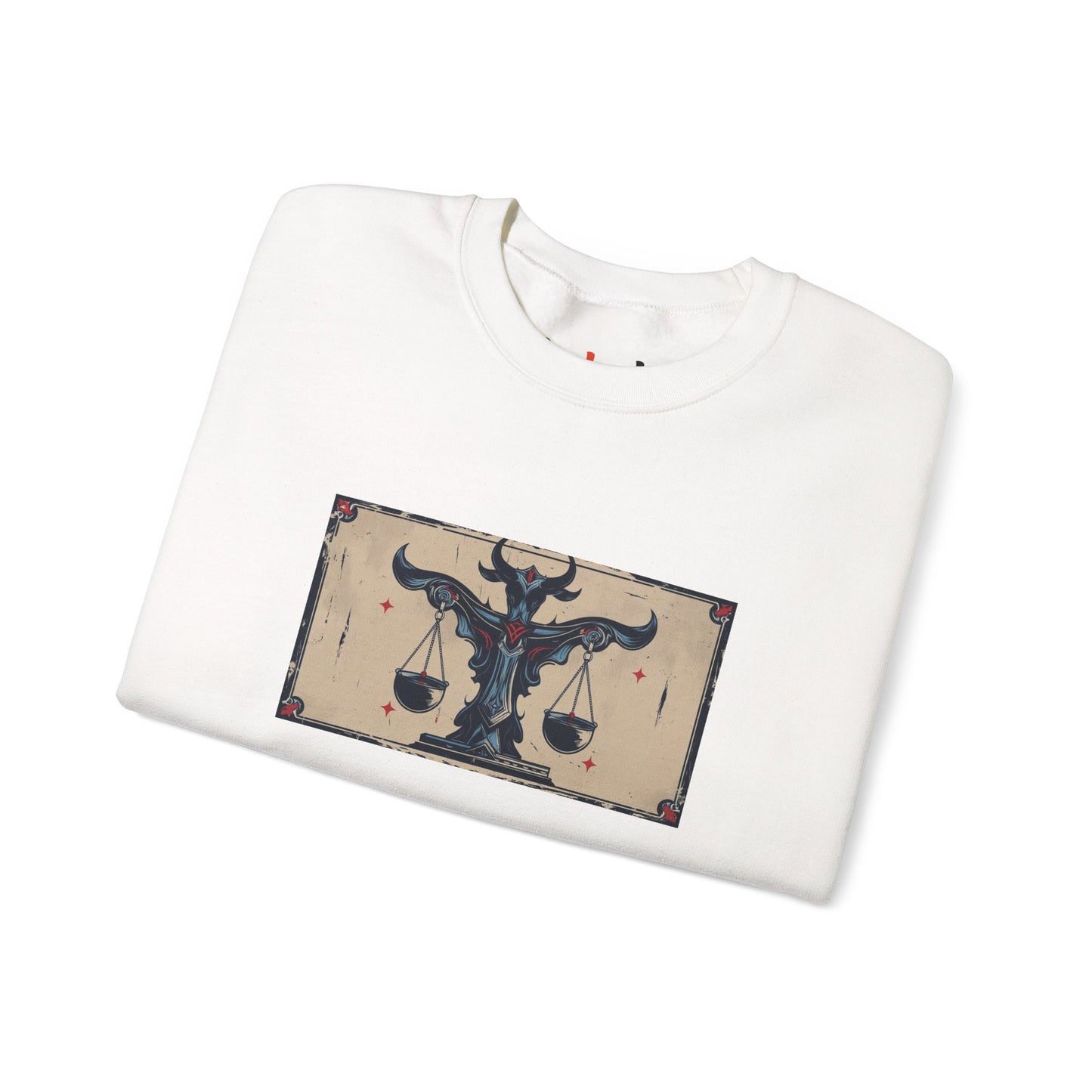 Libra - Gothic Zodiac Blue Sweatshirt