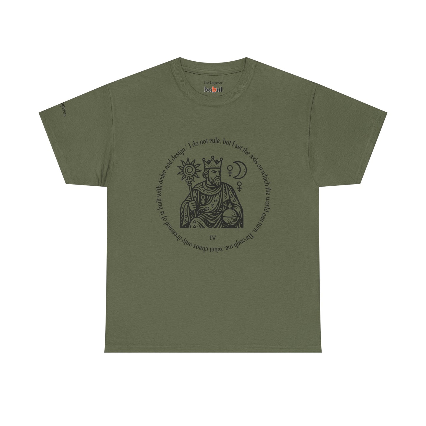 The Emperor - ArcanaPop T-Shirt – Where Tarot Magic Meets Pop Art