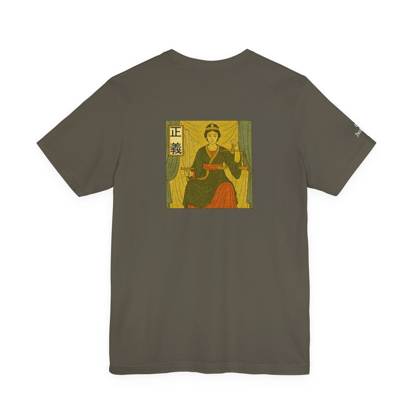 Justice - Tarot in Ukiyo-e Style