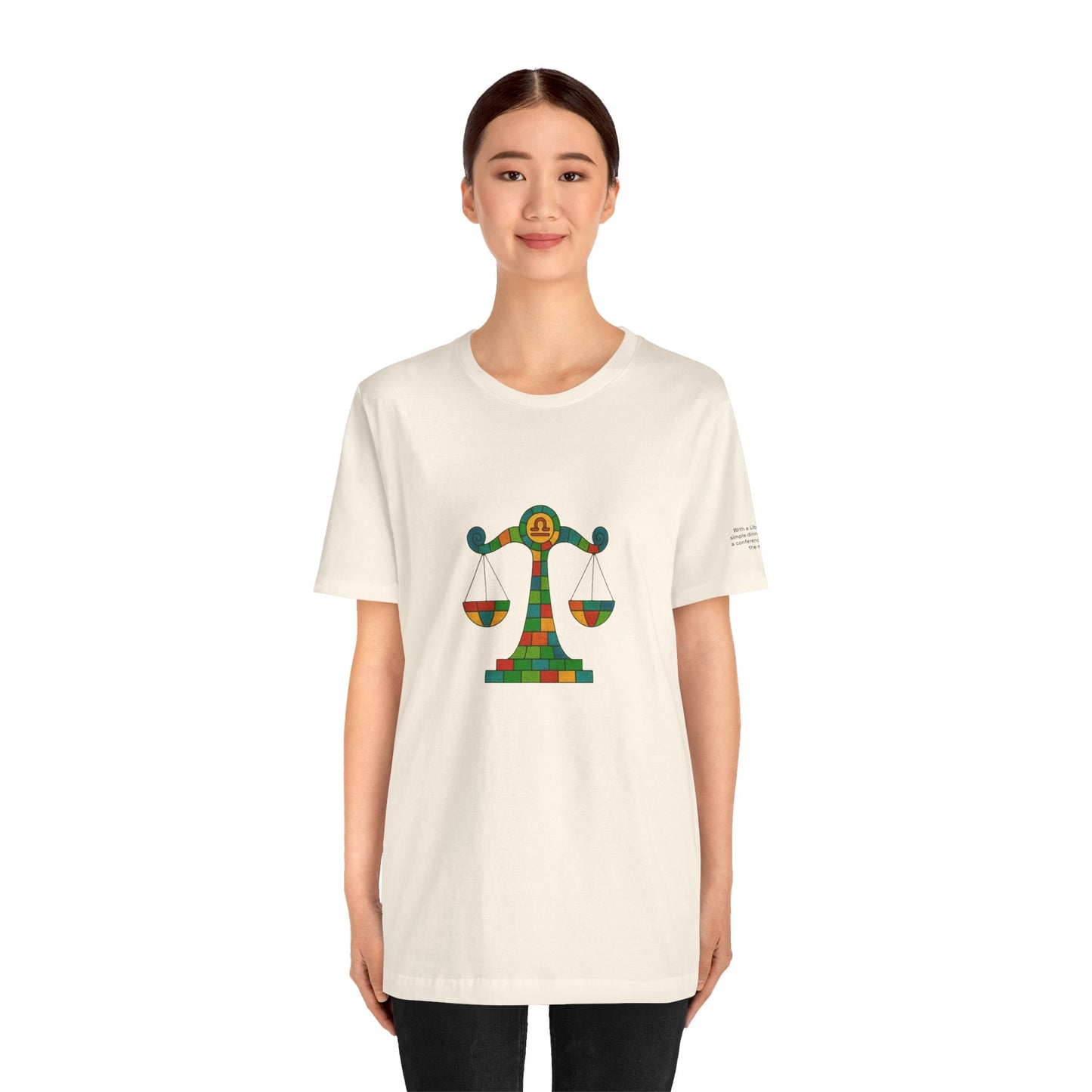 LIBRA - T-shirt, The Zodiac Signs According to Saint Phalle
