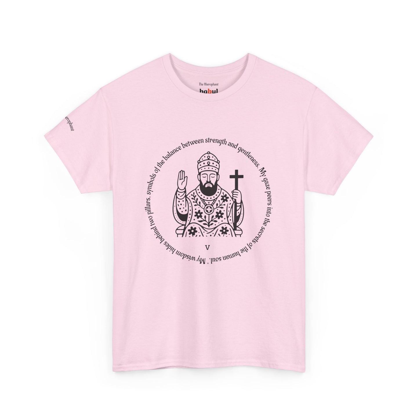 The Hierophant - ArcanaPop T-Shirt – Where Tarot Magic Meets Pop Art