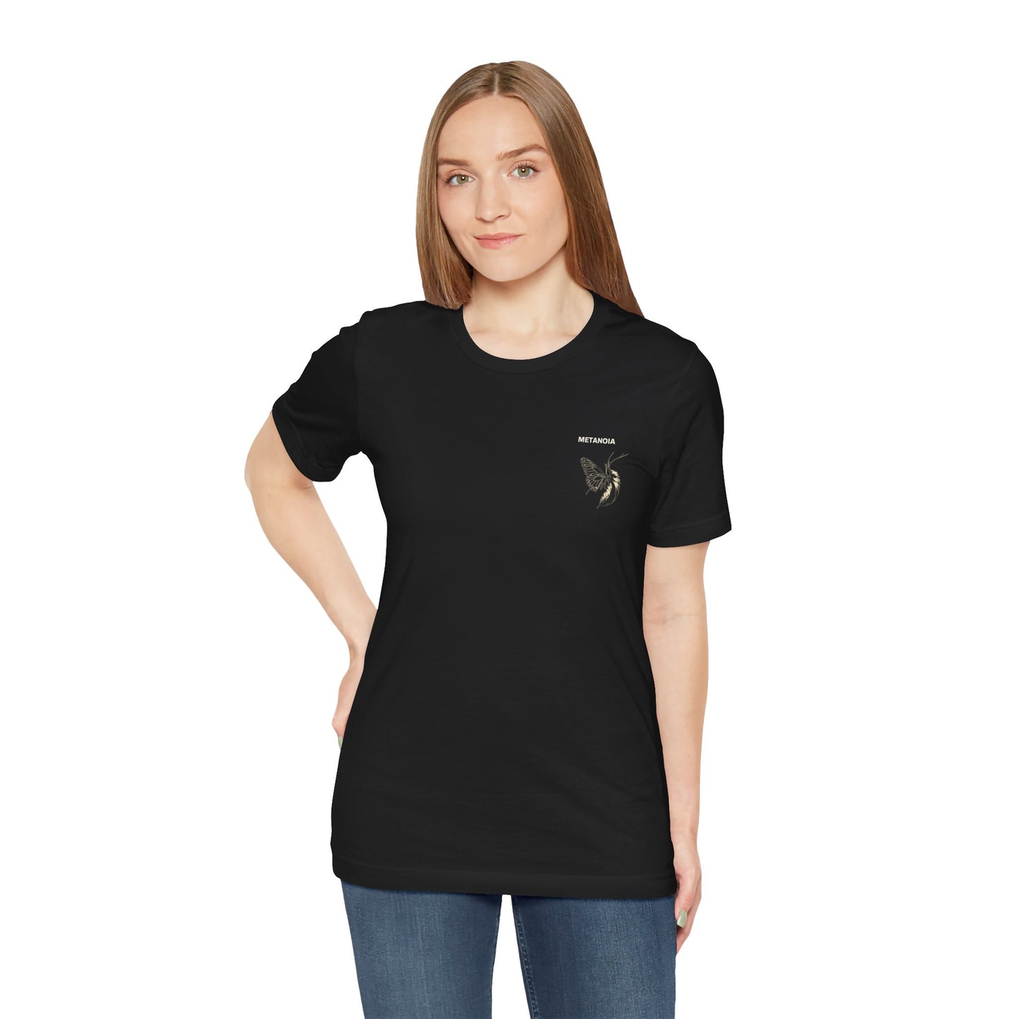 METANOIA T-Shirt – From Silence to Flight (Reverse)