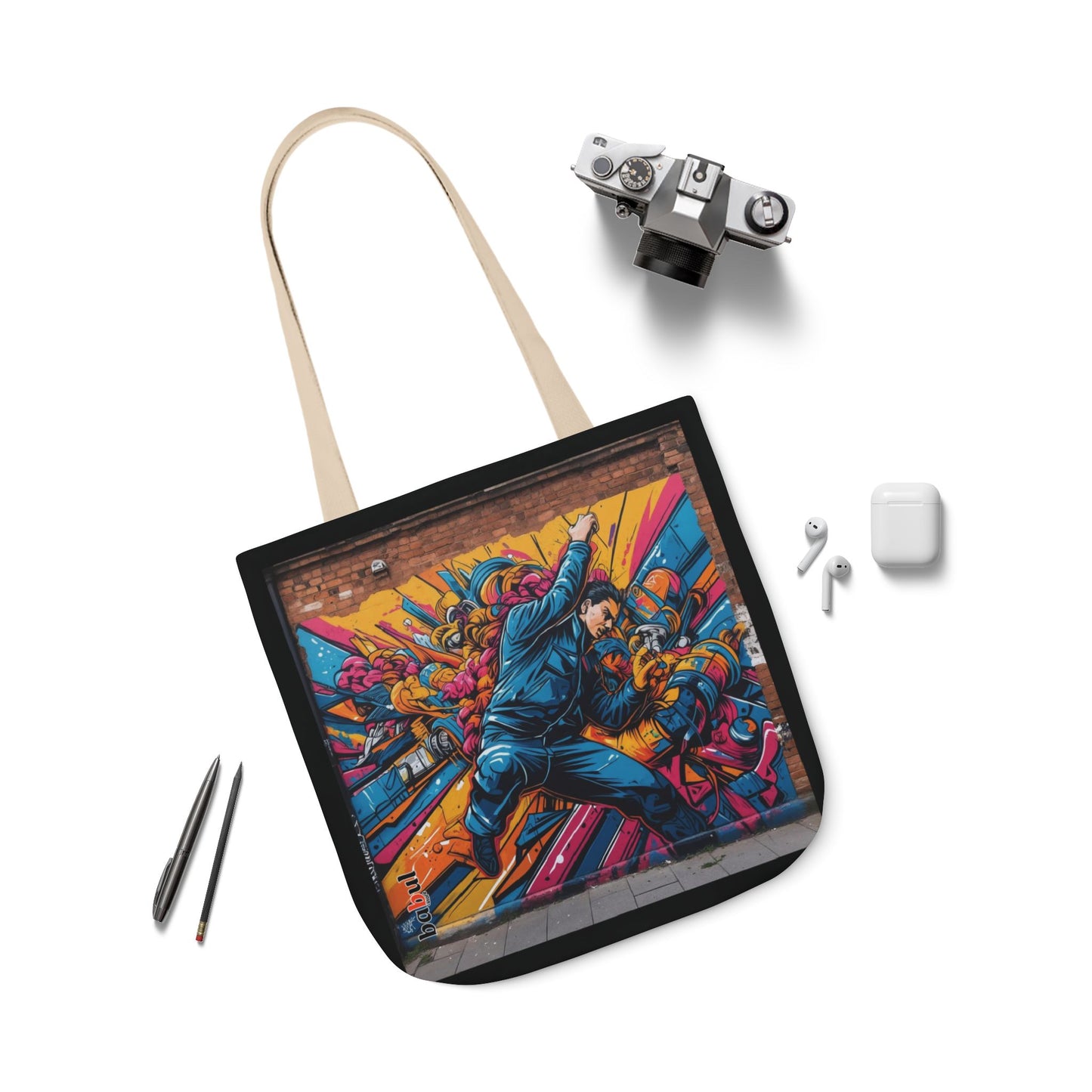 Artistic Surge - Eco-Friendly Canvas Tote Bag - MECHANICS