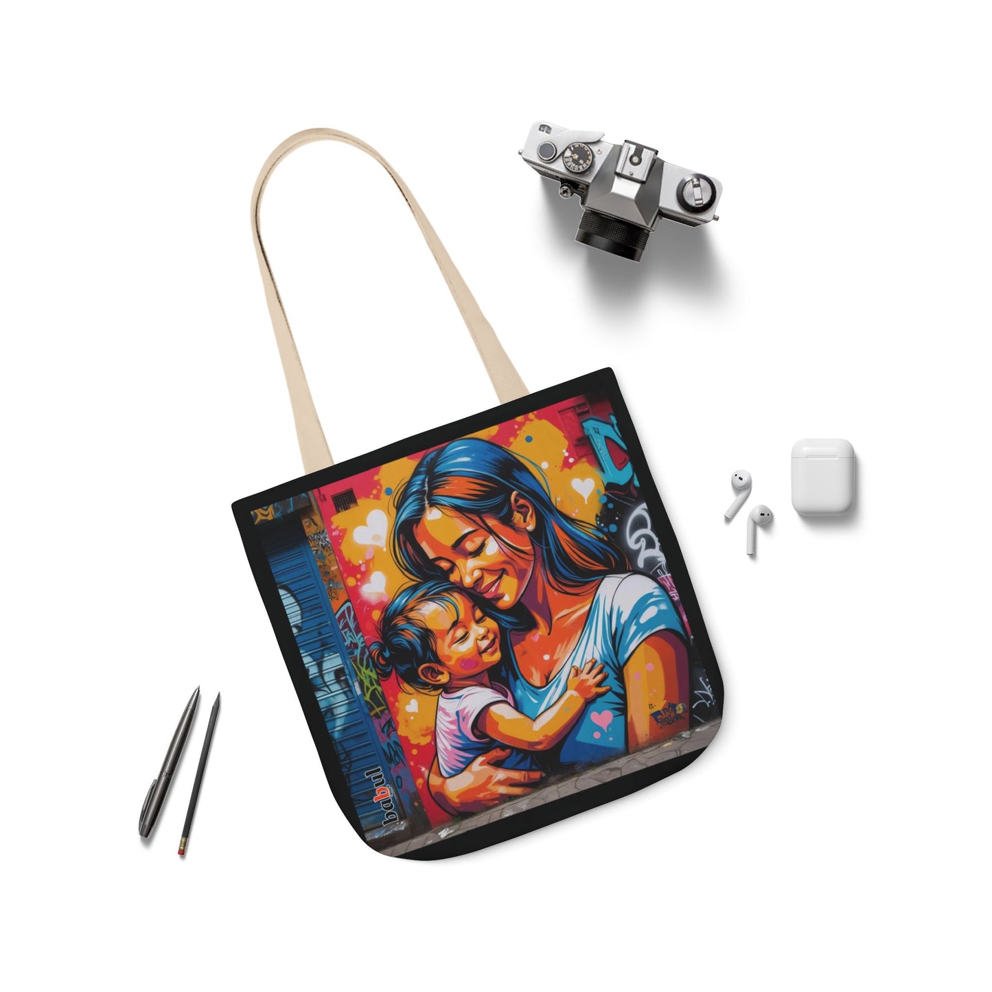 Artistic Surge - Eco-Friendly Canvas Tote Bag - HUG