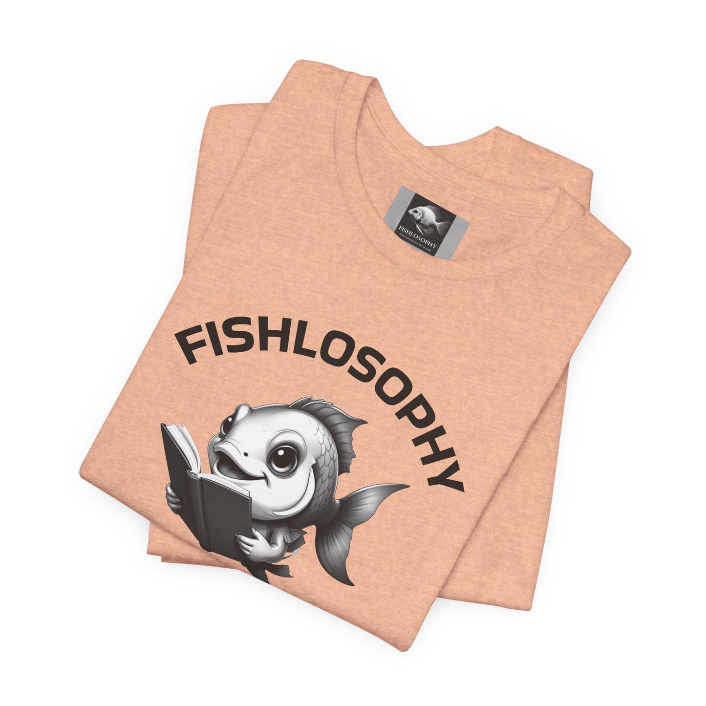 Fishlosophy Unisex Jersey Short Sleeve Tee – The Ocean' depth is not for the faint of heart