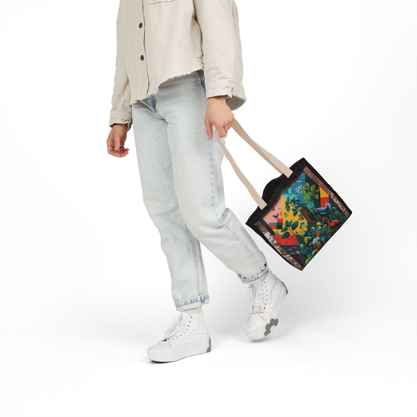 Artistic Surge - Eco-Friendly Canvas Tote Bag - NATURE