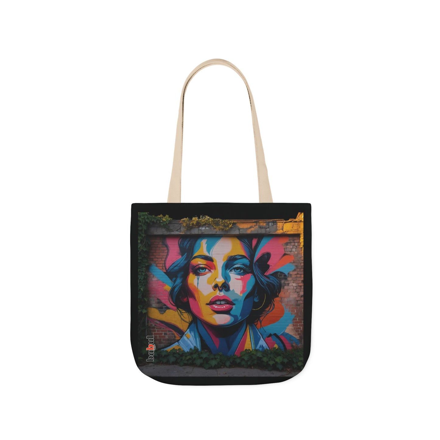 Artistic Surge - Eco-Friendly Canvas Tote Bag - FEMALE FACE