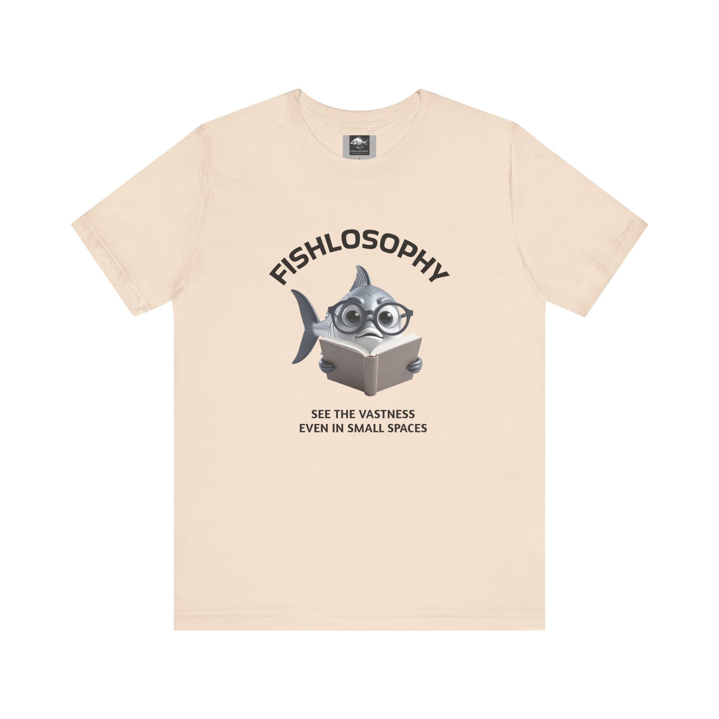 Fishlosophy Unisex Jersey Short Sleeve Tee – See the vastness even in small spaces
