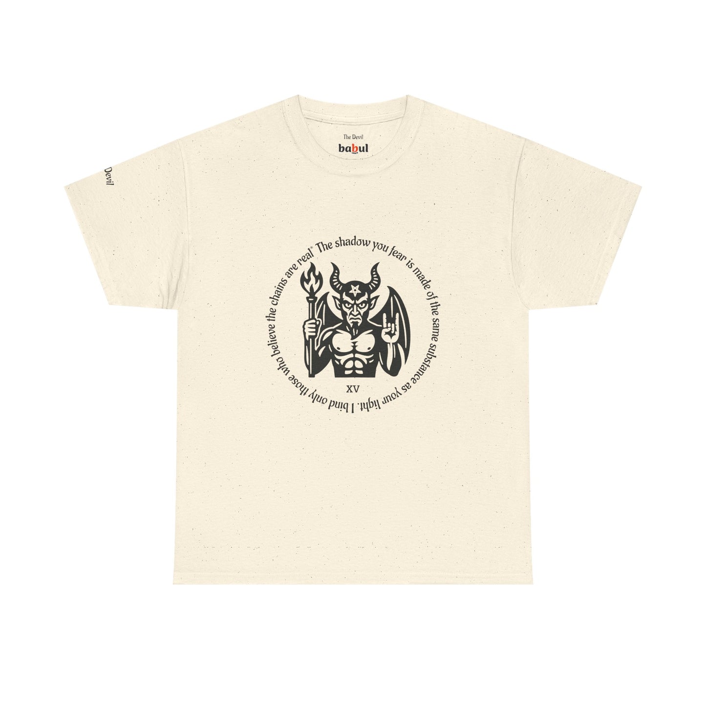 The Devil - ArcanaPop T-Shirt – Where Tarot Magic Meets Pop Art