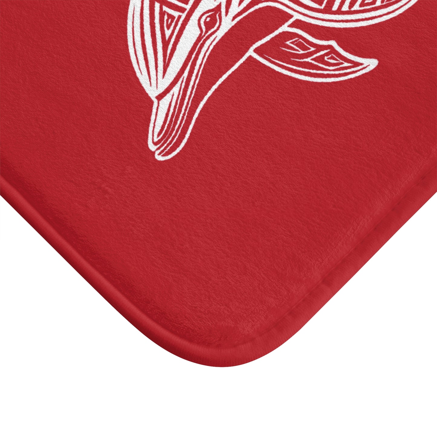 Tribal Bath Mat. Ocean Energy, Tribal Style