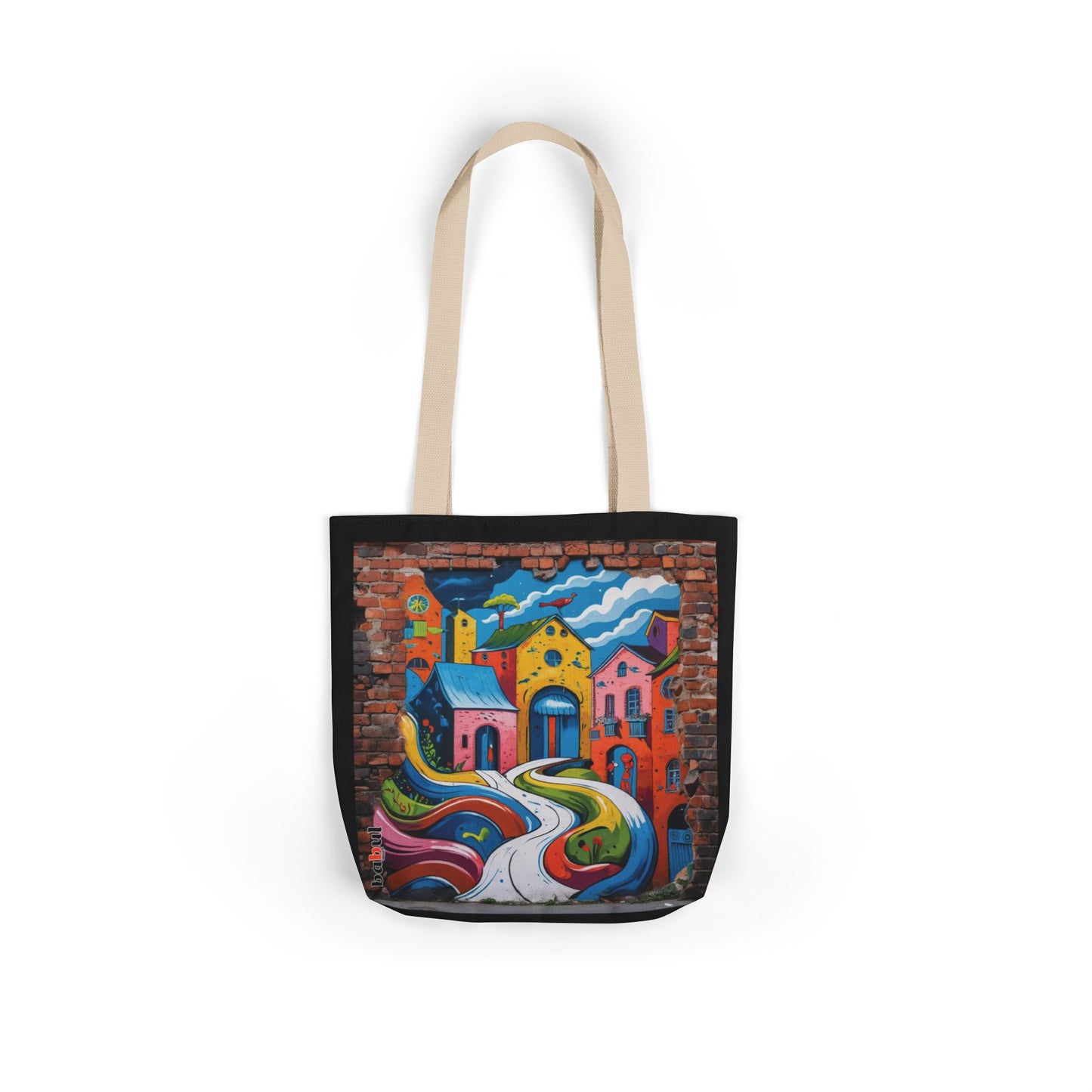Artistic Surge - Eco-Friendly Canvas Tote Bag - HOUSES
