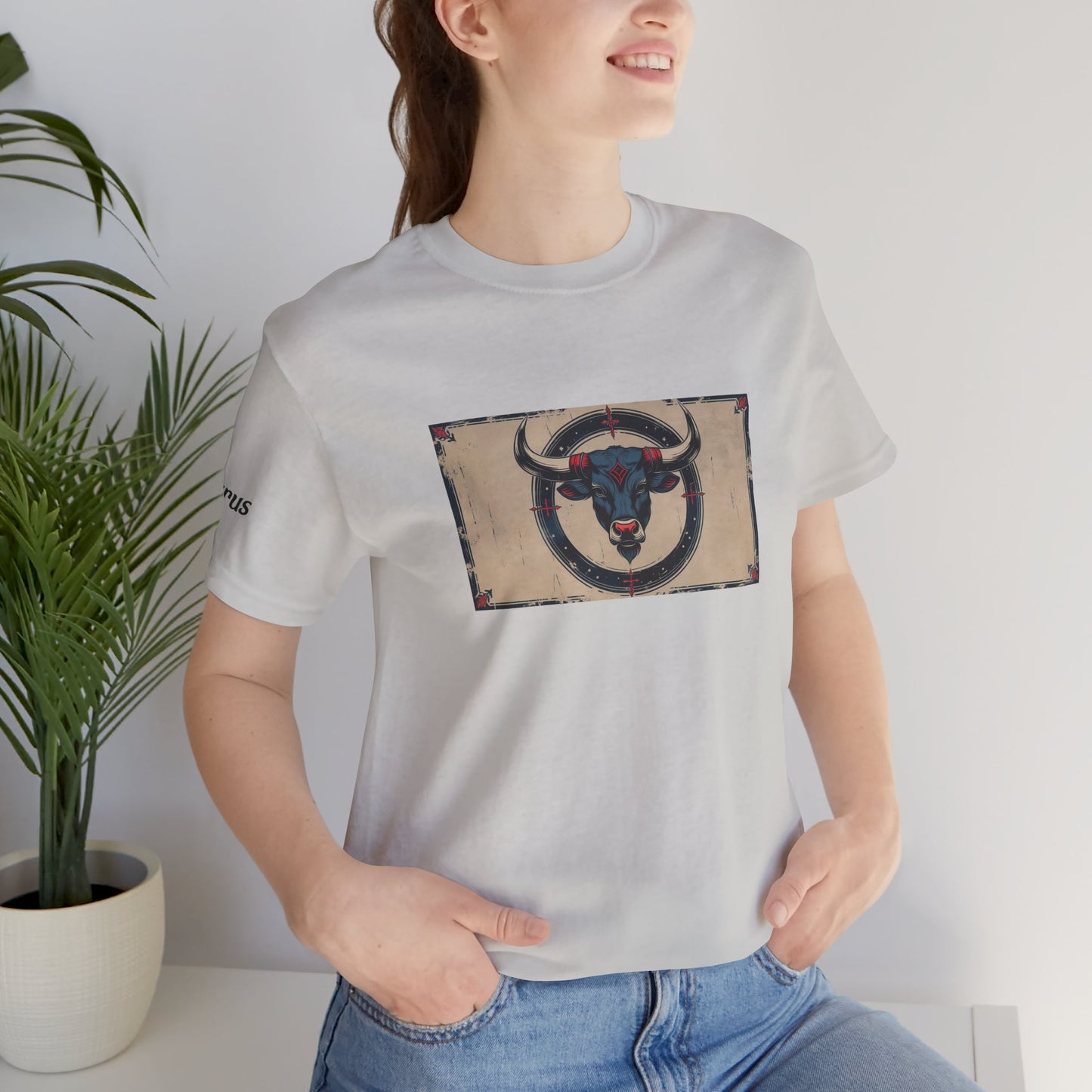 Taurus - Gothic Zodiac T-Shirt. Zodiac in the Shadows