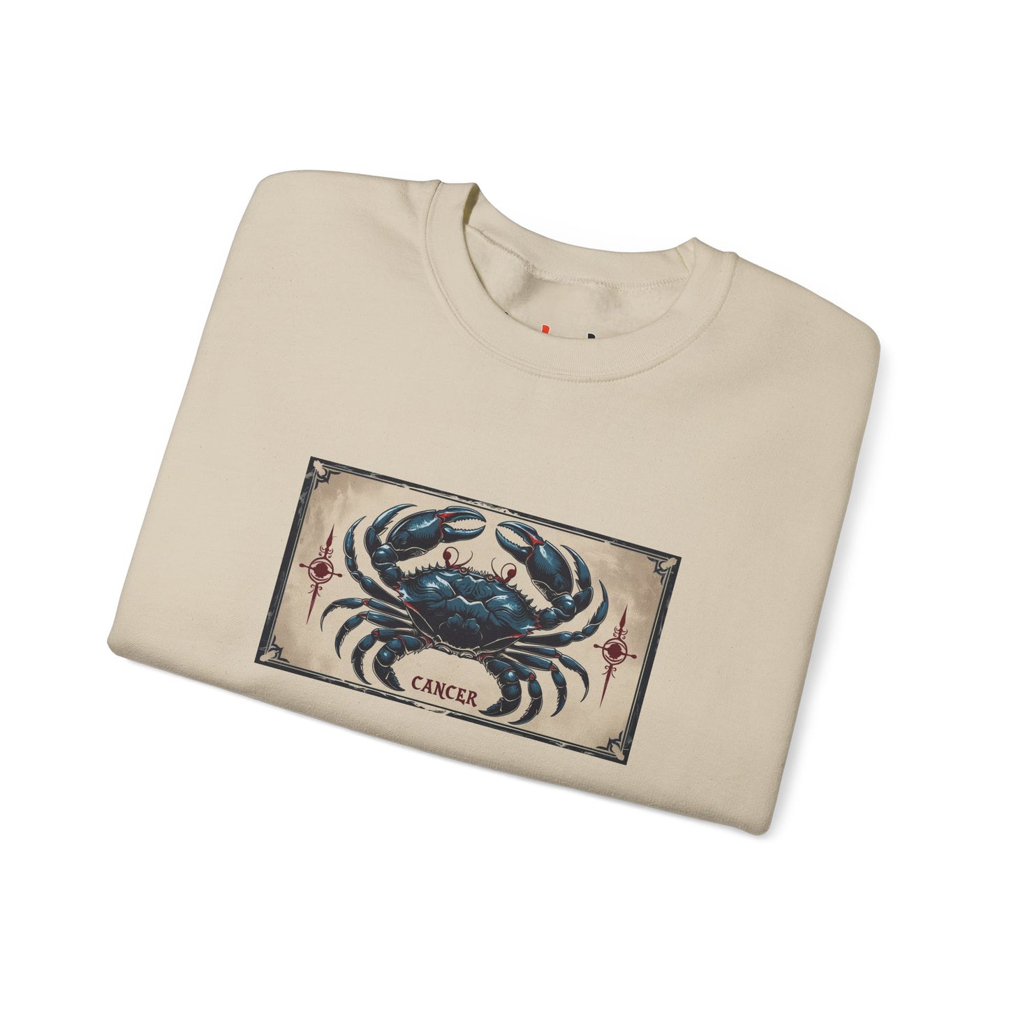 Cancer - Gothic Zodiac Blue Sweatshirt