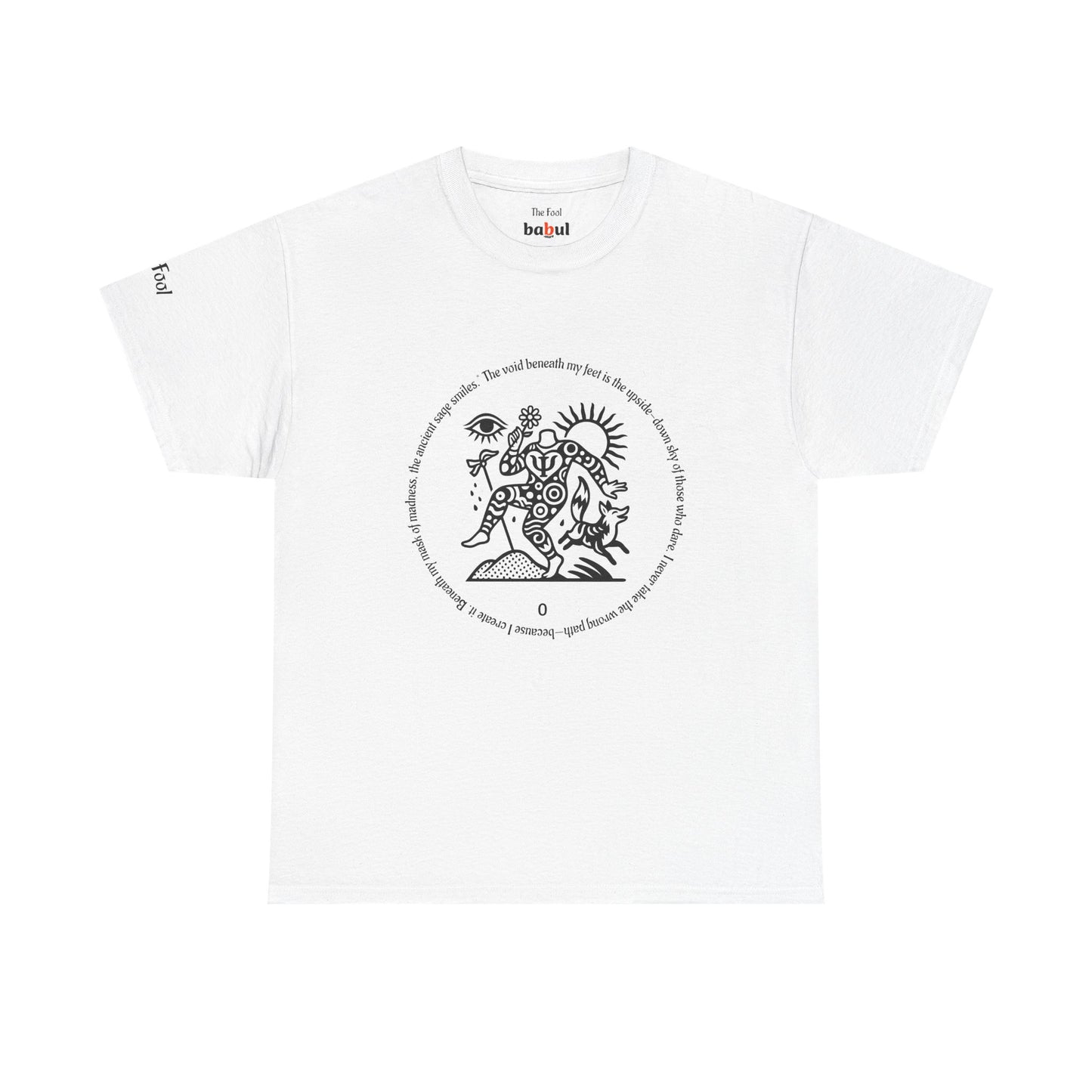 The Fool - ArcanaPop T-Shirt – Where Tarot Magic Meets Pop Art