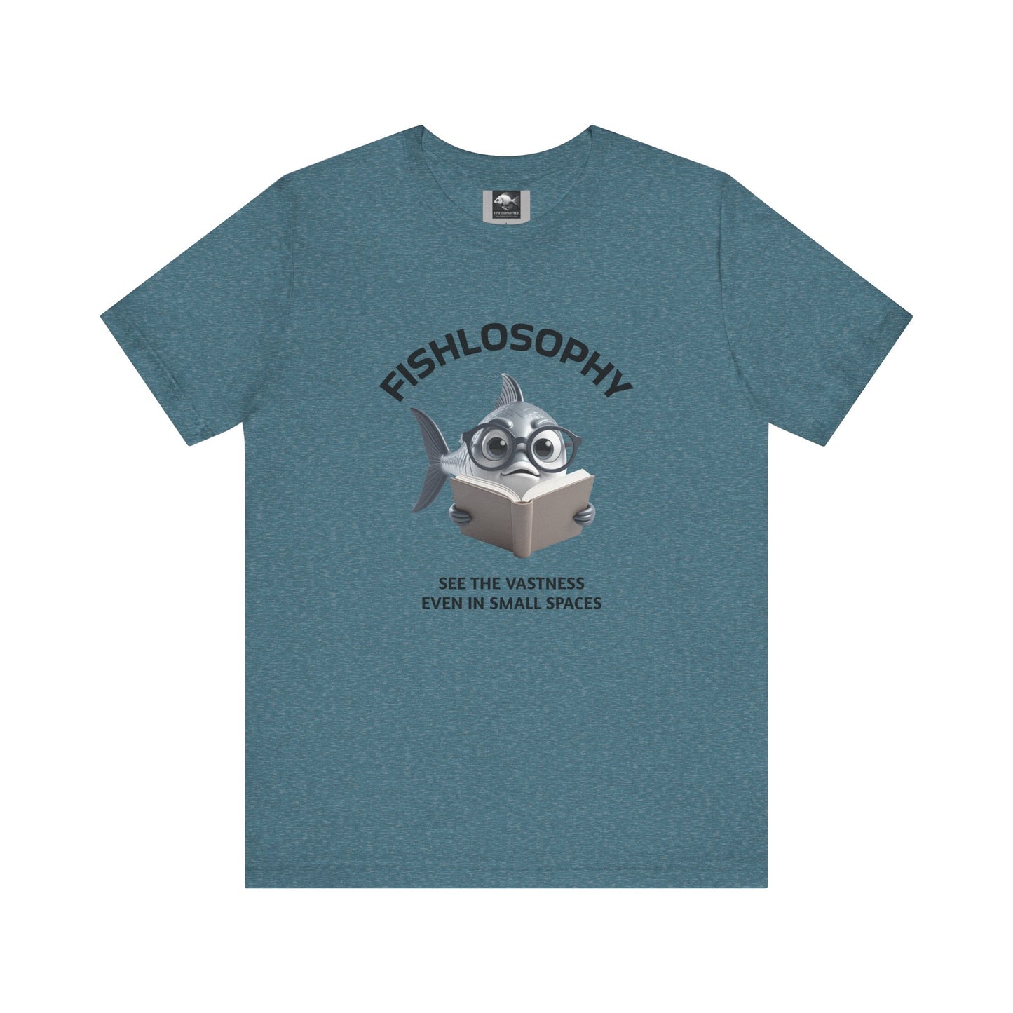 Fishlosophy Unisex Jersey Short Sleeve Tee – See the vastness even in small spaces