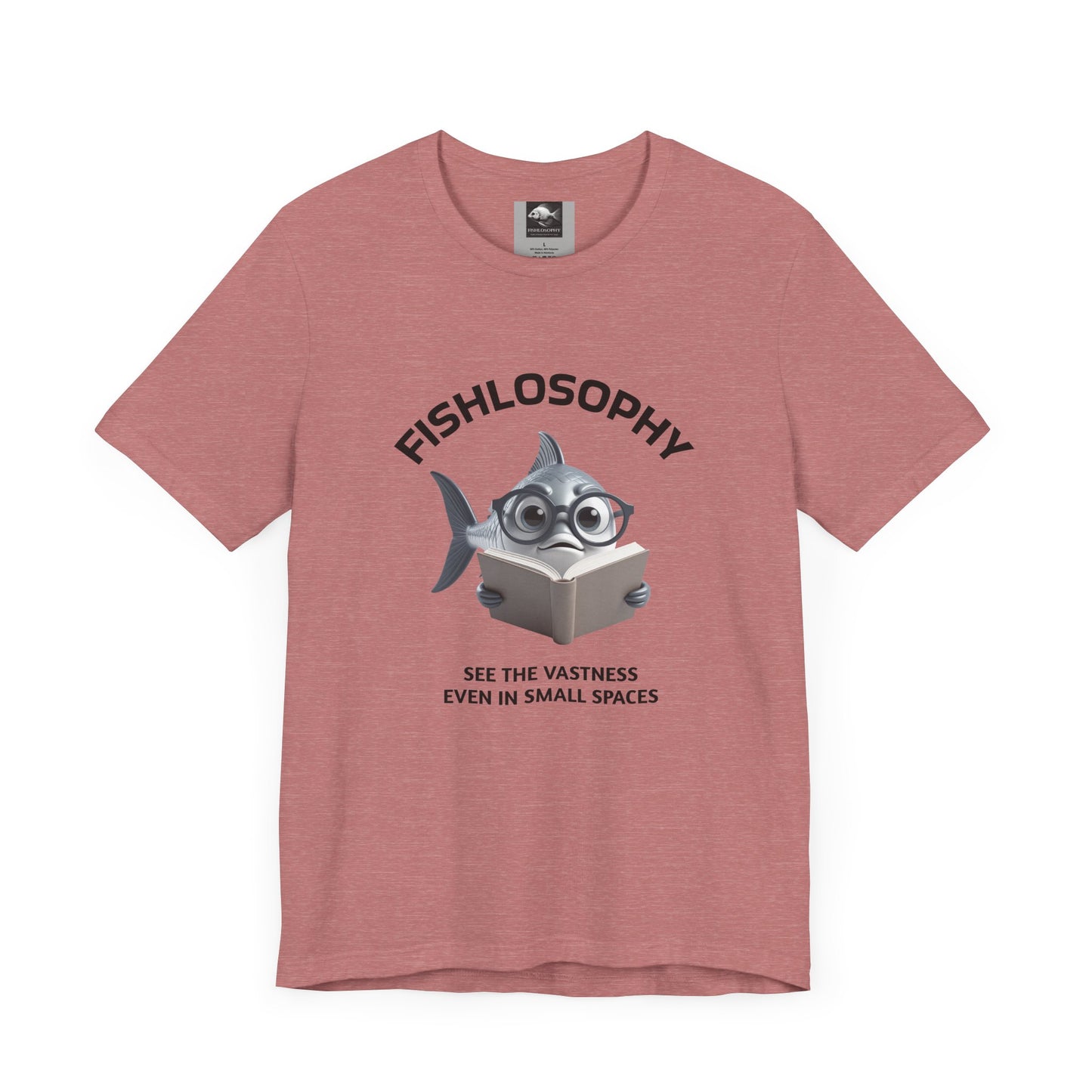 Fishlosophy Unisex Jersey Short Sleeve Tee – See the vastness even in small spaces