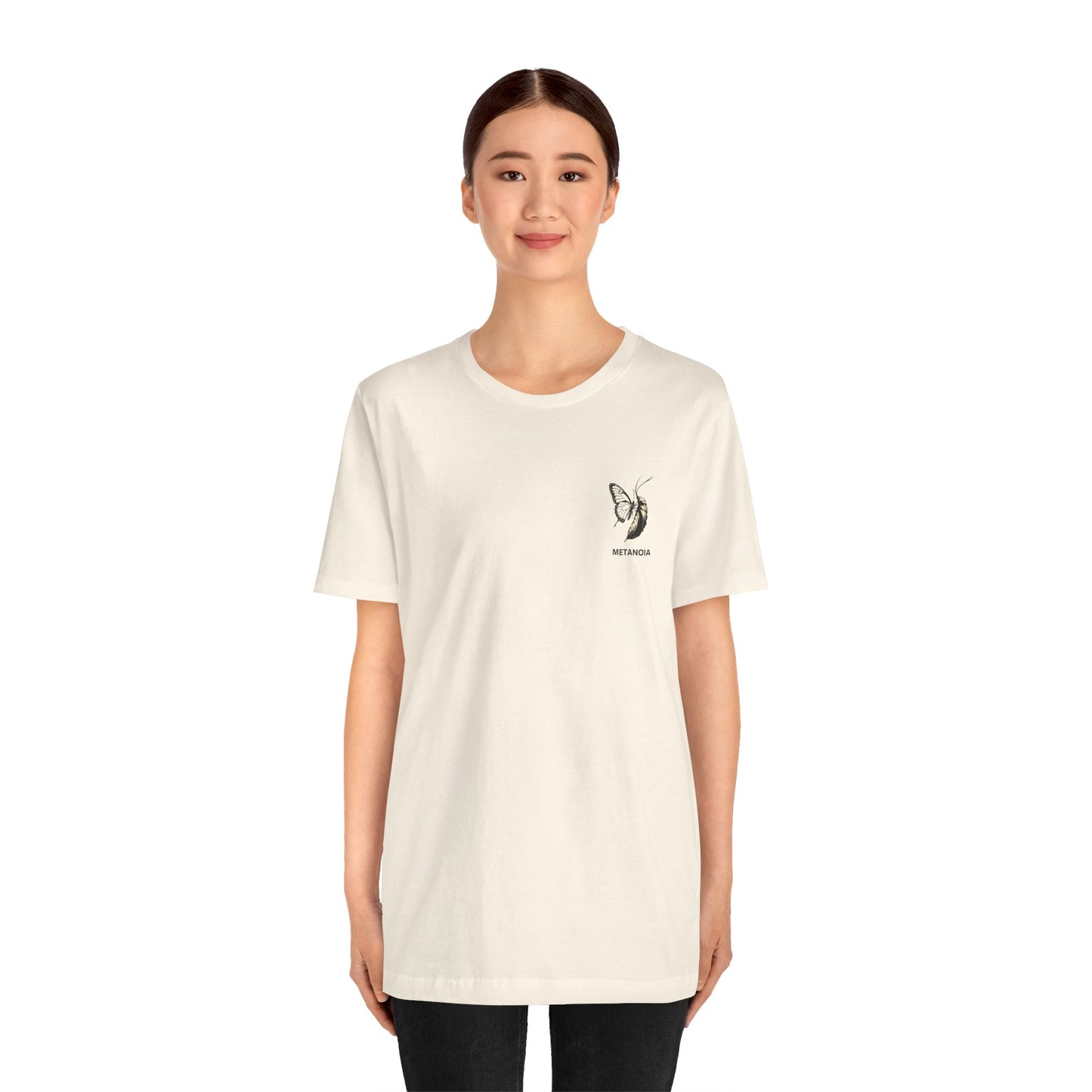 METANOIA T-Shirt – From Silence to Flight (Reverse)