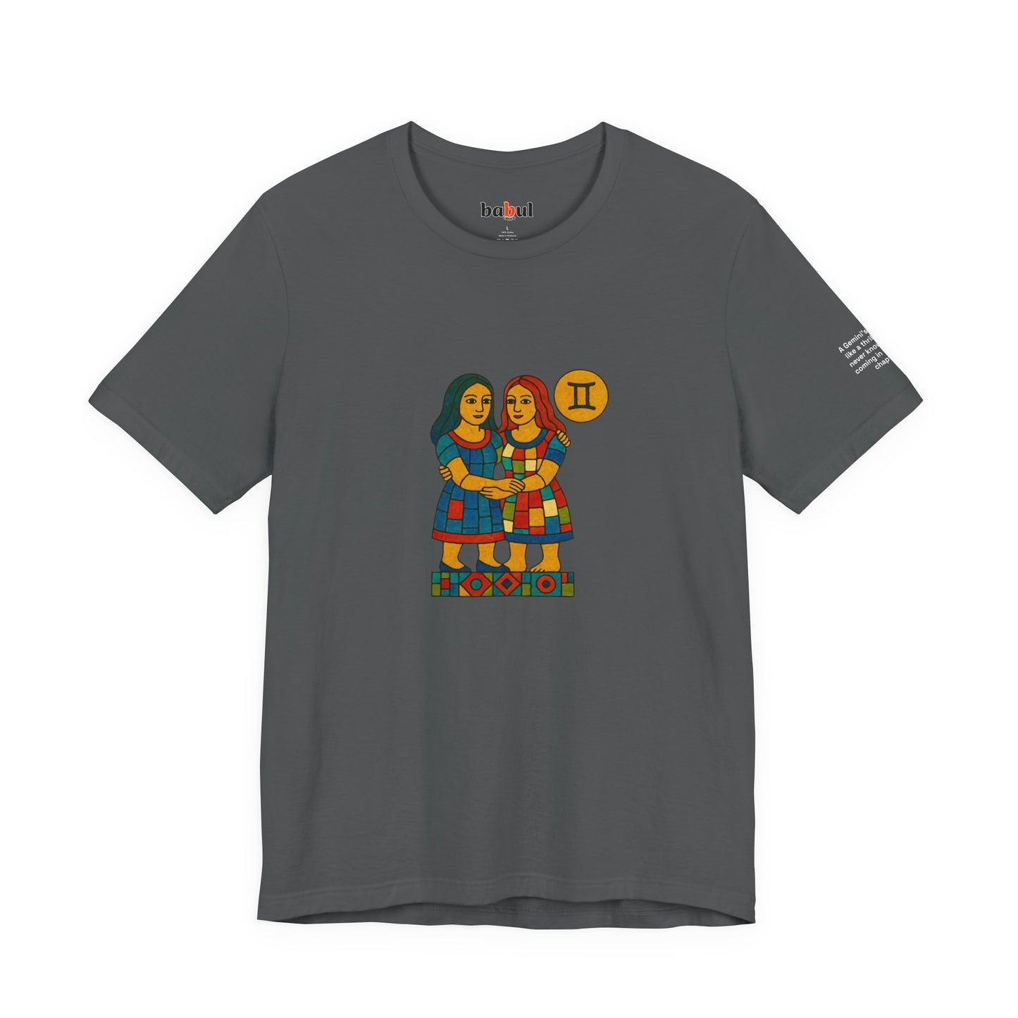 GEMINI - T-shirt, The Zodiac Signs According to Saint Phalle