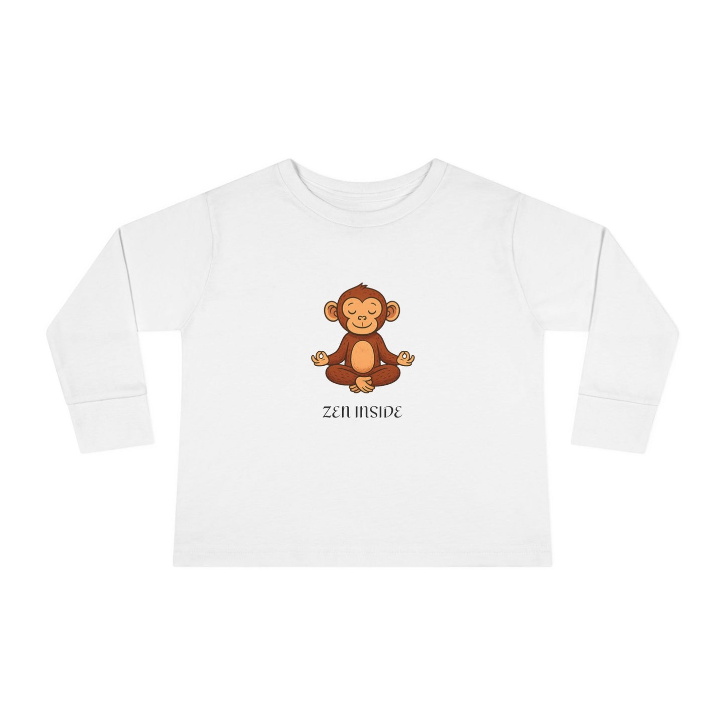 Zen Inside Long Sleeve Tee - MONKEY