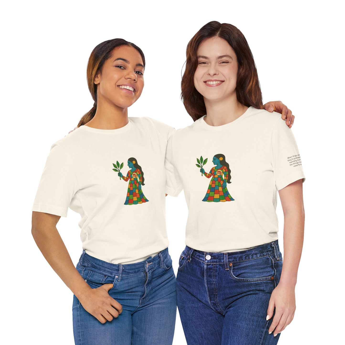 VIRGO - T-shirt, The Zodiac Signs According to Saint Phalle