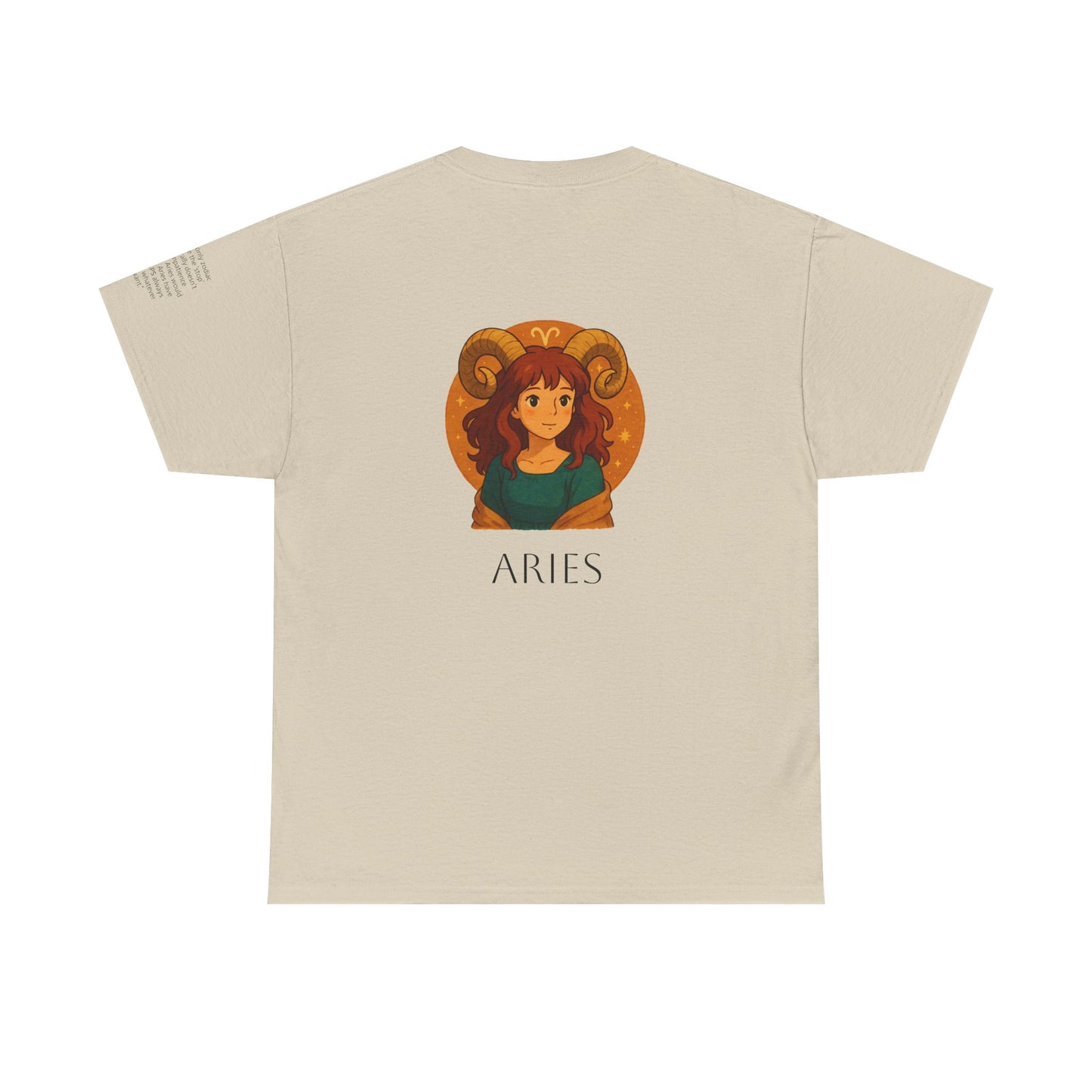 Aries - Dreamy Zodiac T-Shirts – The Magic of the Stars in Ghibli Style