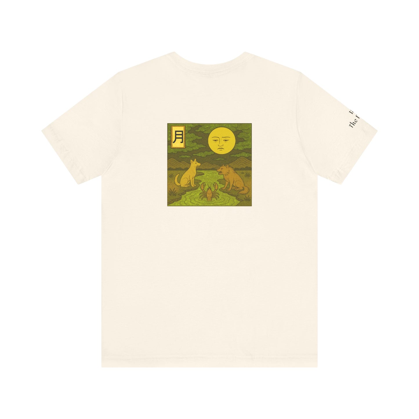 The Moon - Tarot in Ukiyo-e Style