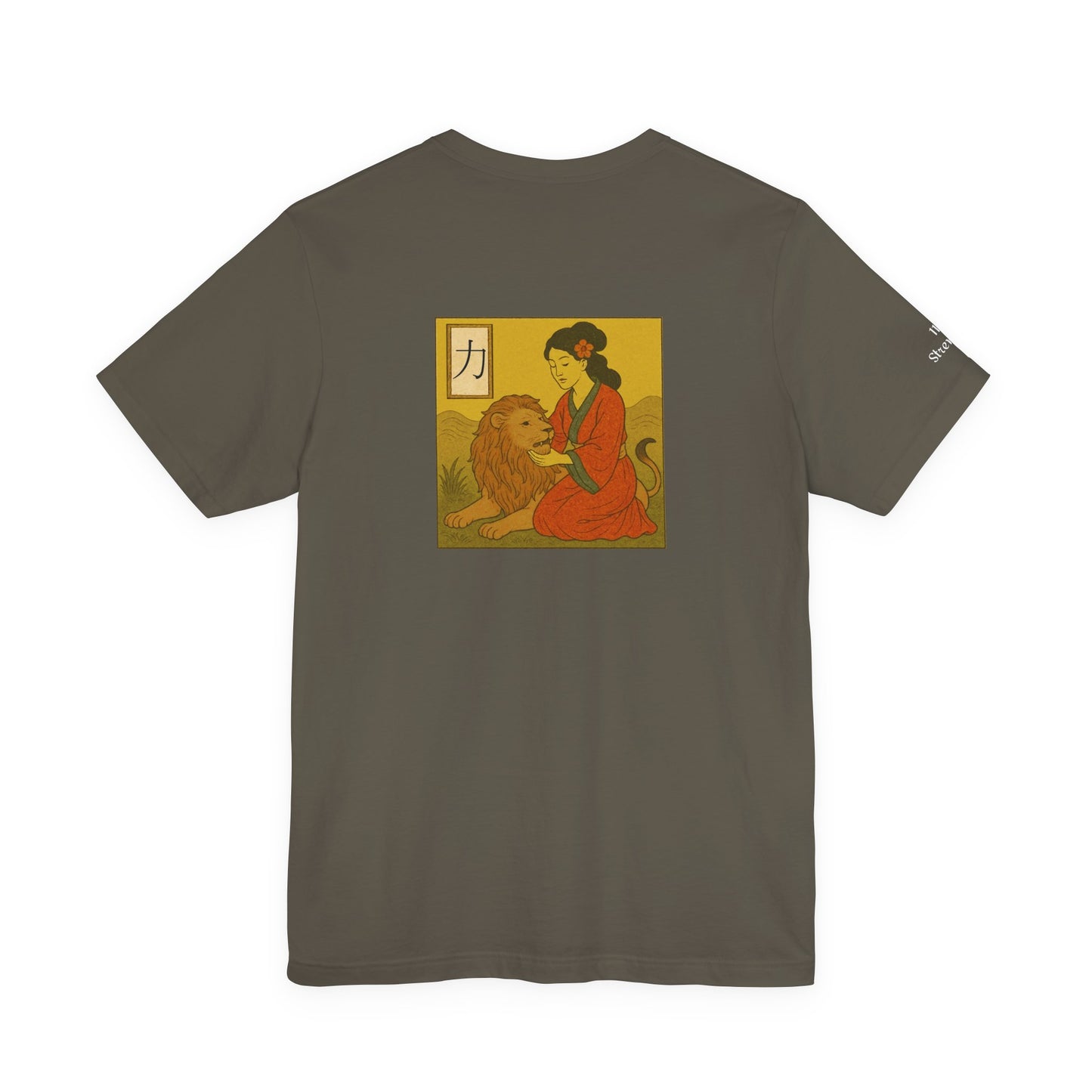 Strength - Tarot in Ukiyo-e Style