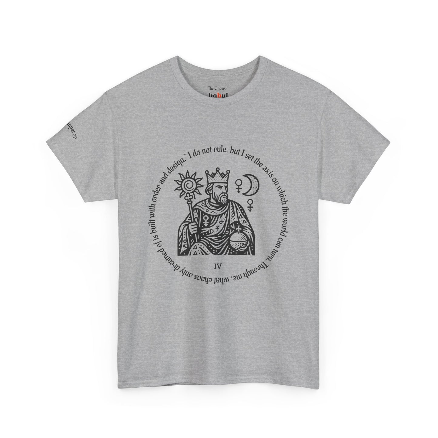 The Emperor - ArcanaPop T-Shirt – Where Tarot Magic Meets Pop Art