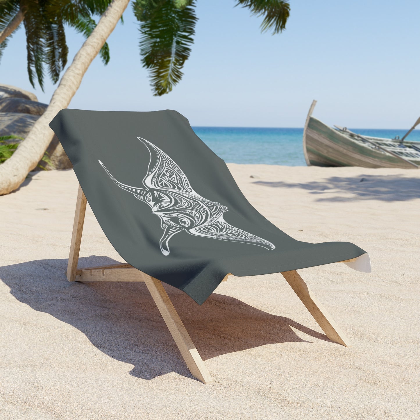 Tribal Waves Beach Towel - MANTA