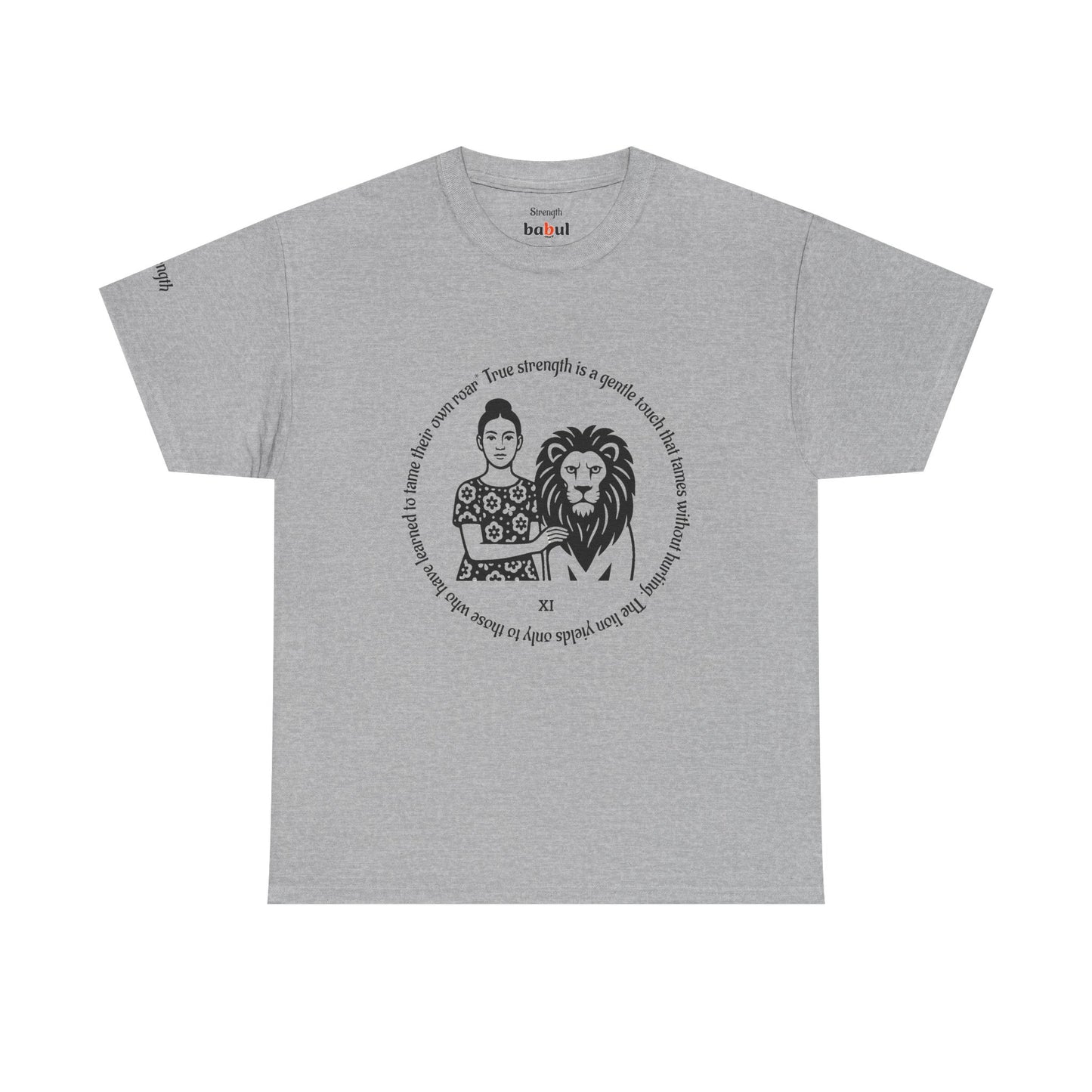 Strength - ArcanaPop T-Shirt – Where Tarot Magic Meets Pop Art