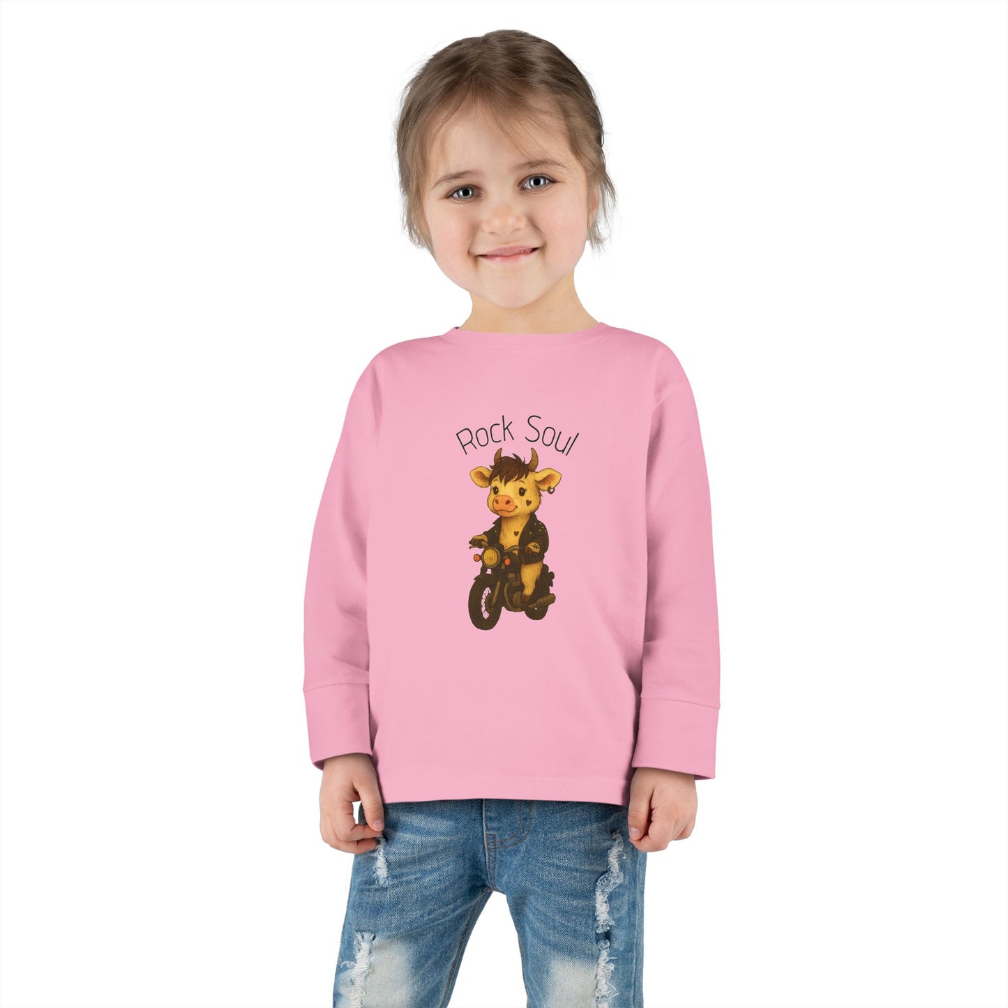 Rock Soul Kids Tees - Cow - Sweet Animals with a Rebel Beat