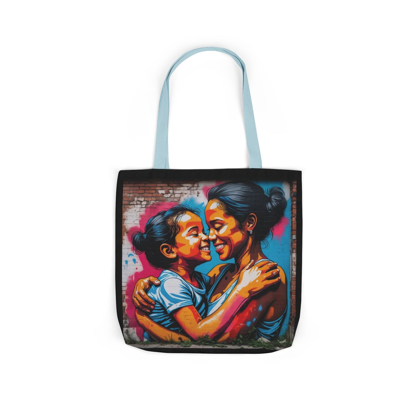 Artistic Surge - Eco-Friendly Canvas Tote Bag - SMILING HUG
