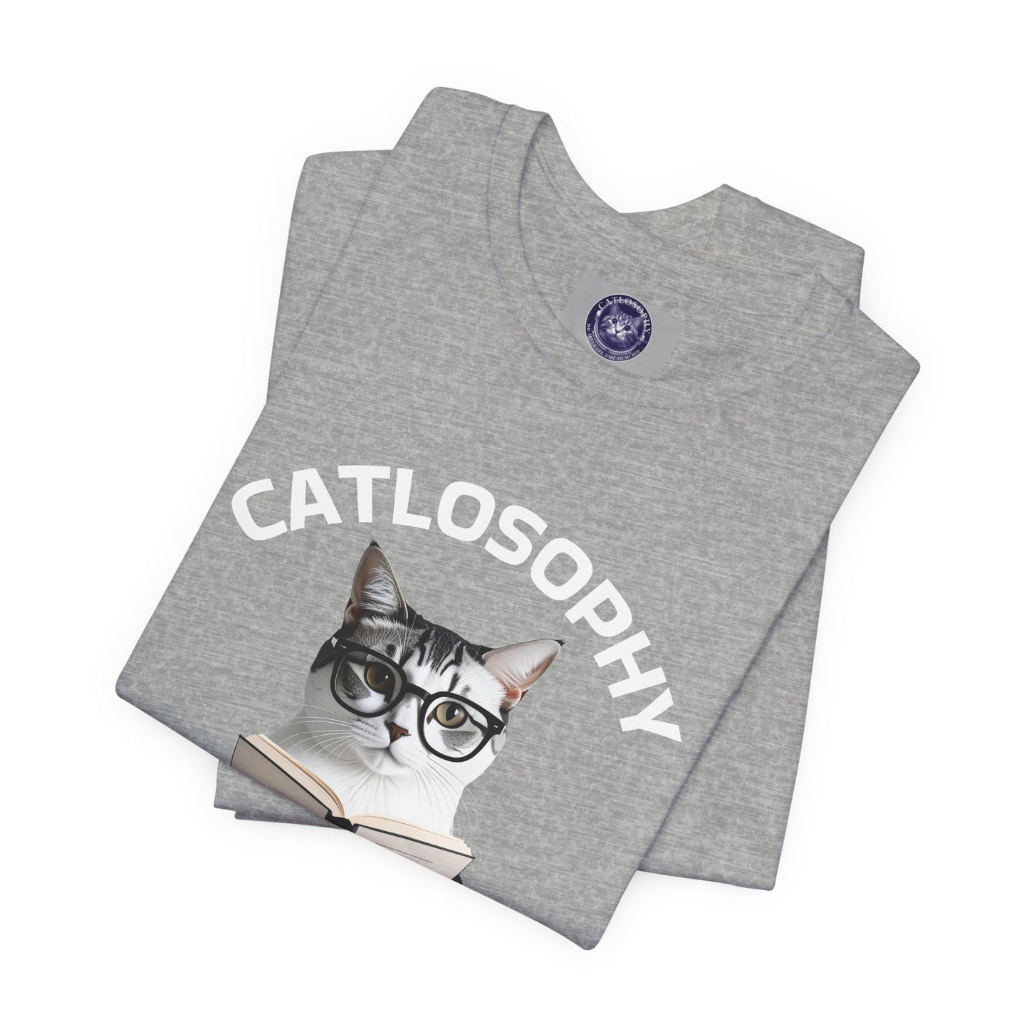 Catlosophy Unisex Jersey Short Sleeve Tee – "I am not ignoring you" Design
