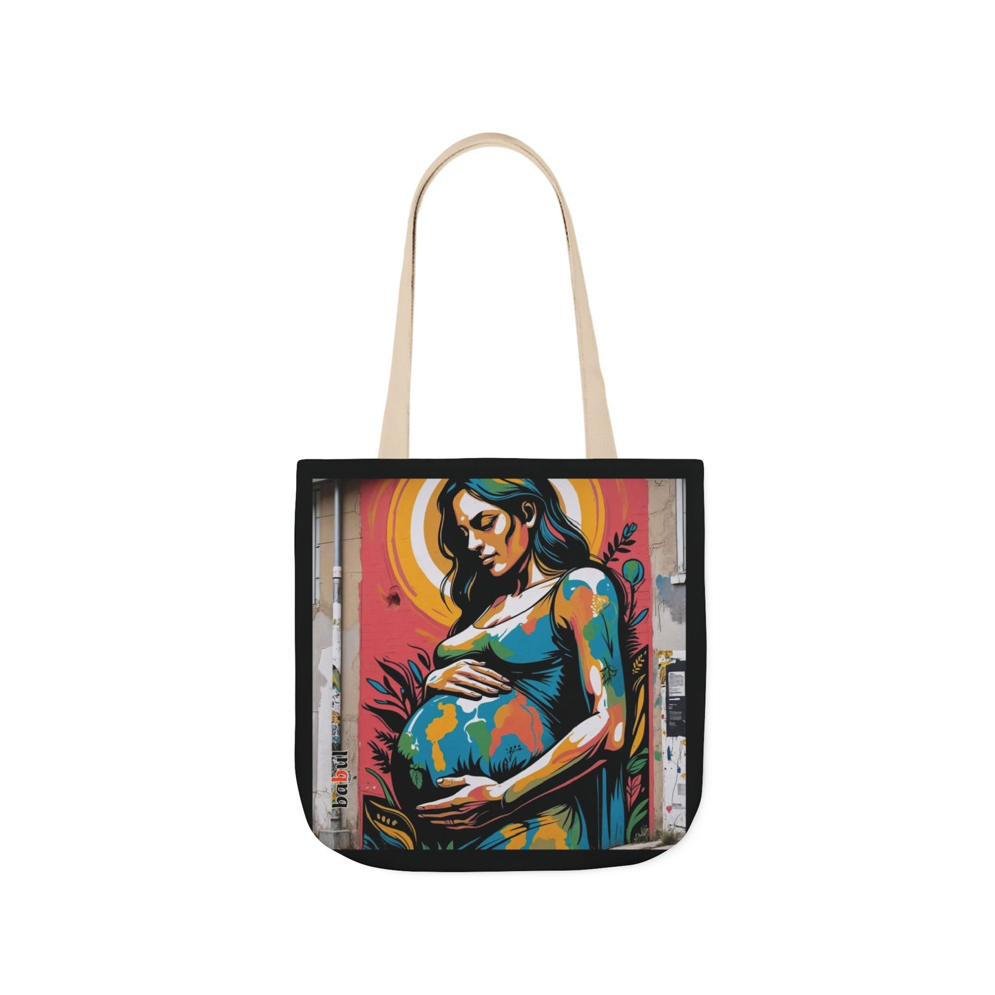 Artistic Surge - Eco-Friendly Canvas Tote Bag - MATERNITY