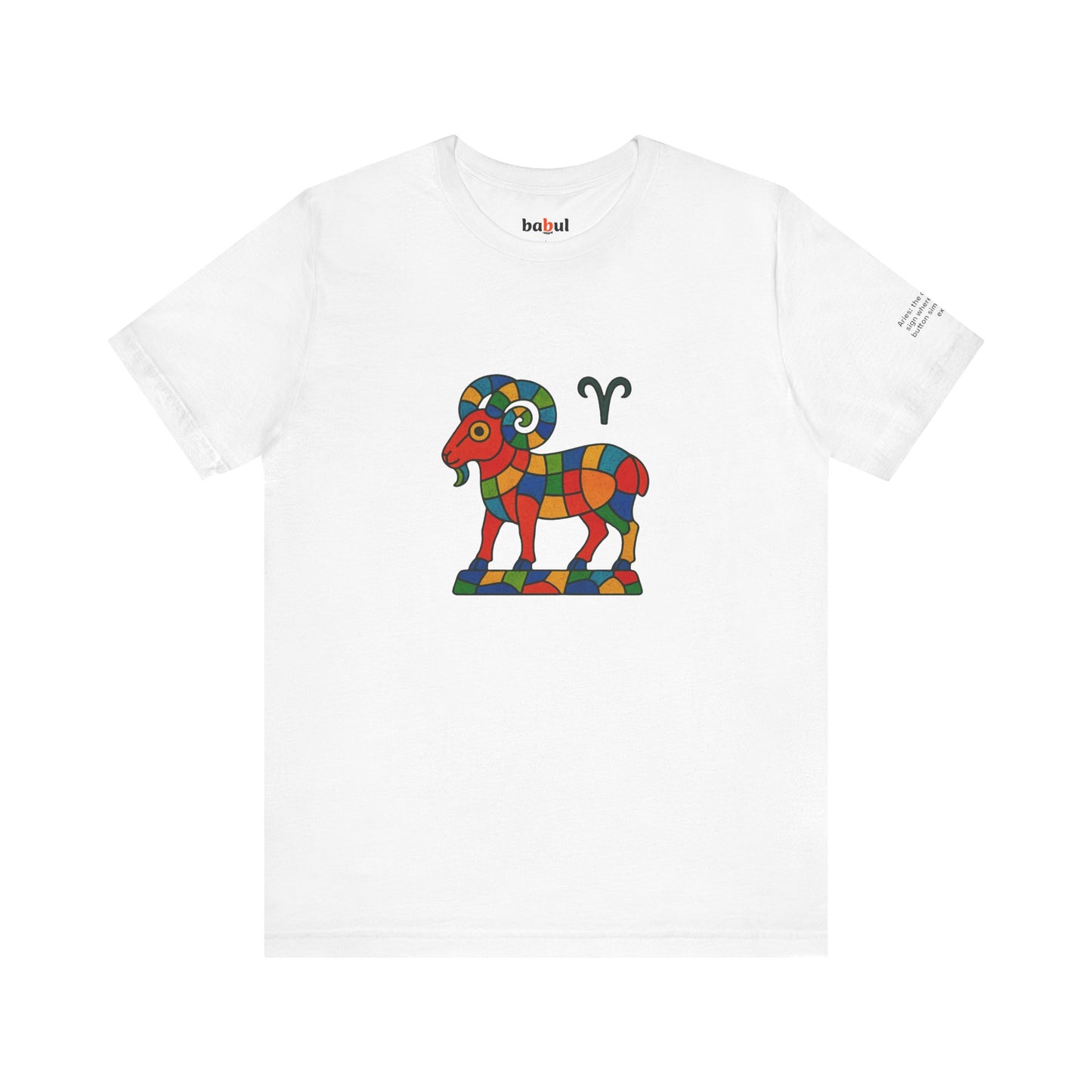 ARIES - T-shirt, The Zodiac Signs According to Saint Phalle