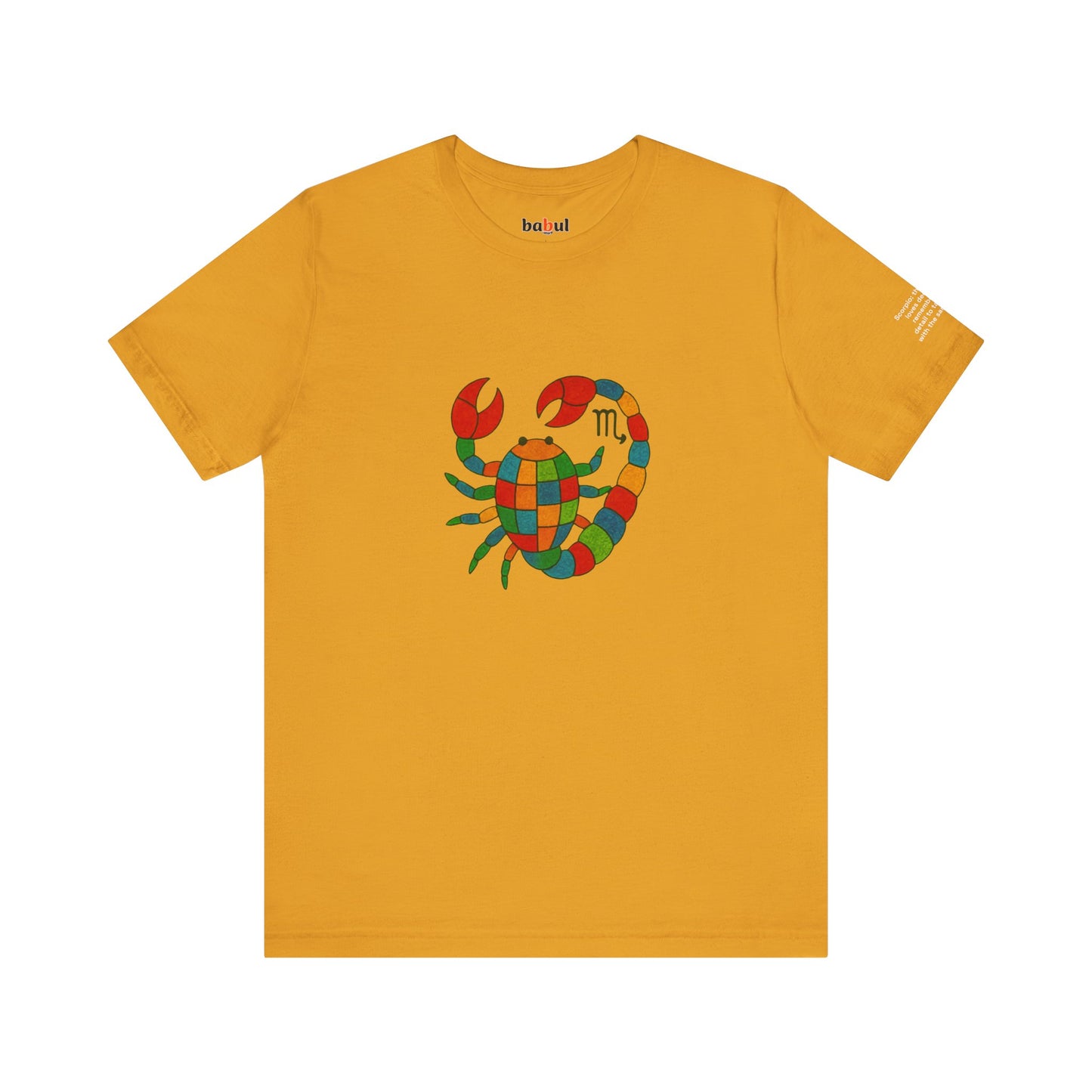 SCORPIO - T-shirt, The Zodiac Signs According to Saint Phalle