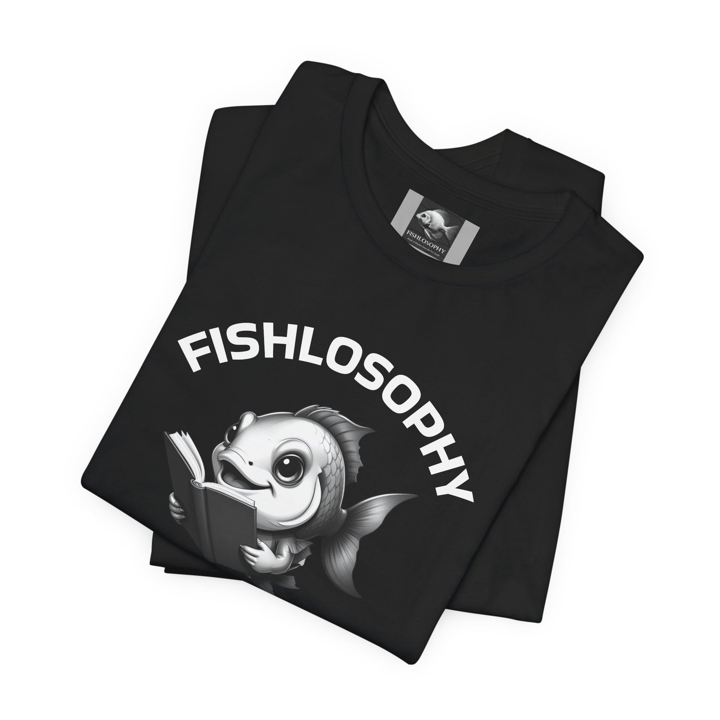 Fishlosophy Unisex Jersey Short Sleeve Tee – The Ocean' depth is not for the faint of heart