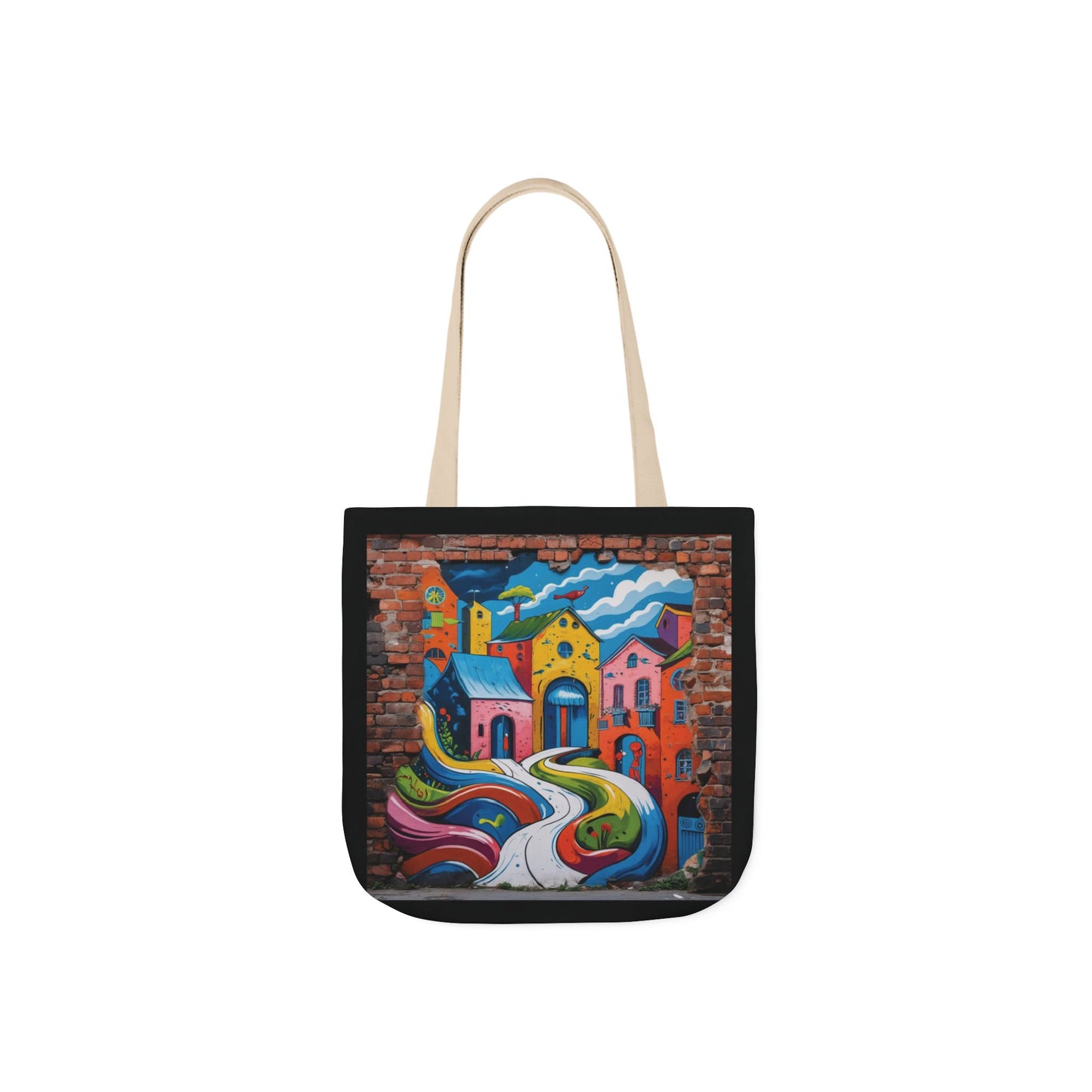 Artistic Surge - Eco-Friendly Canvas Tote Bag - HOUSES