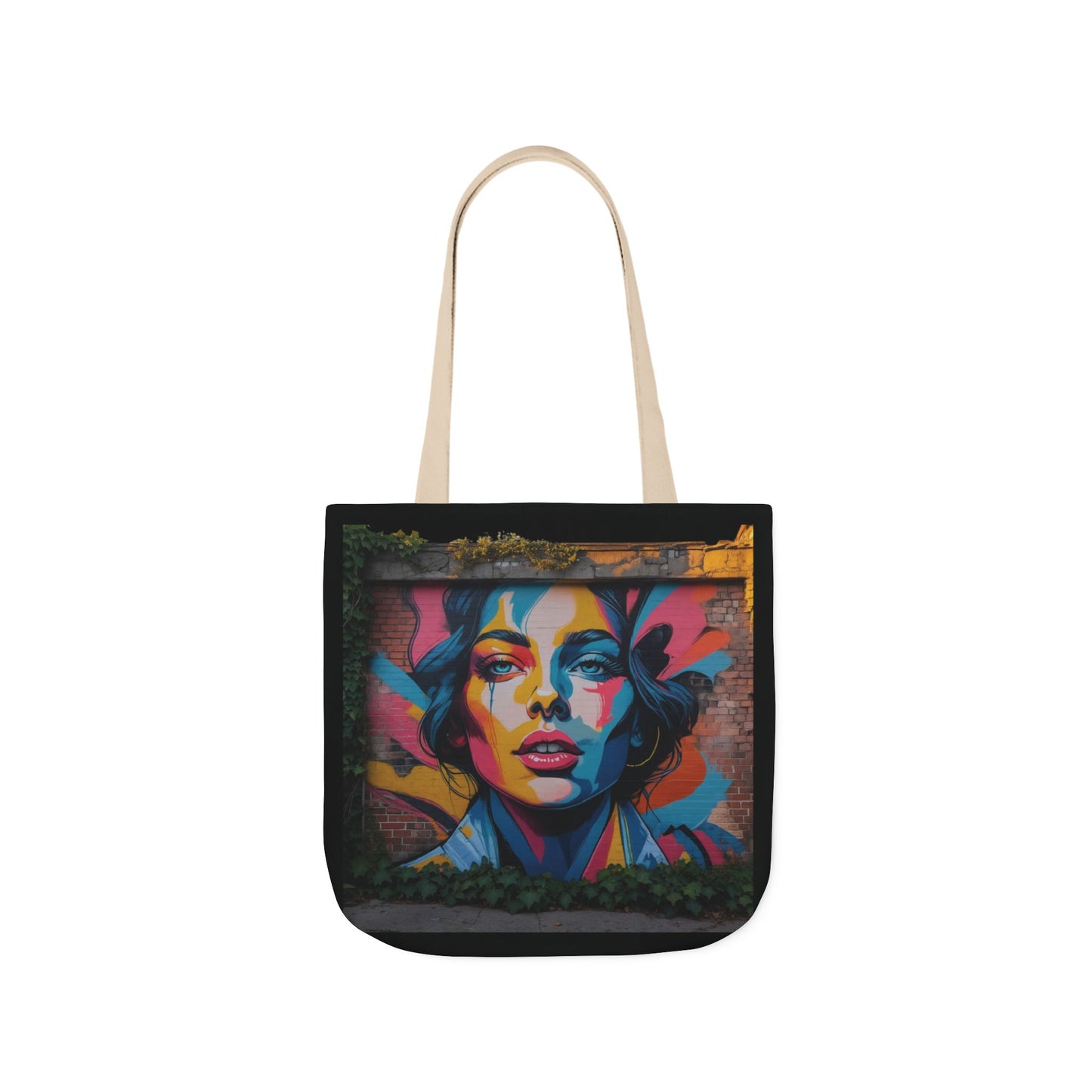 Artistic Surge - Eco-Friendly Canvas Tote Bag - FEMALE FACE